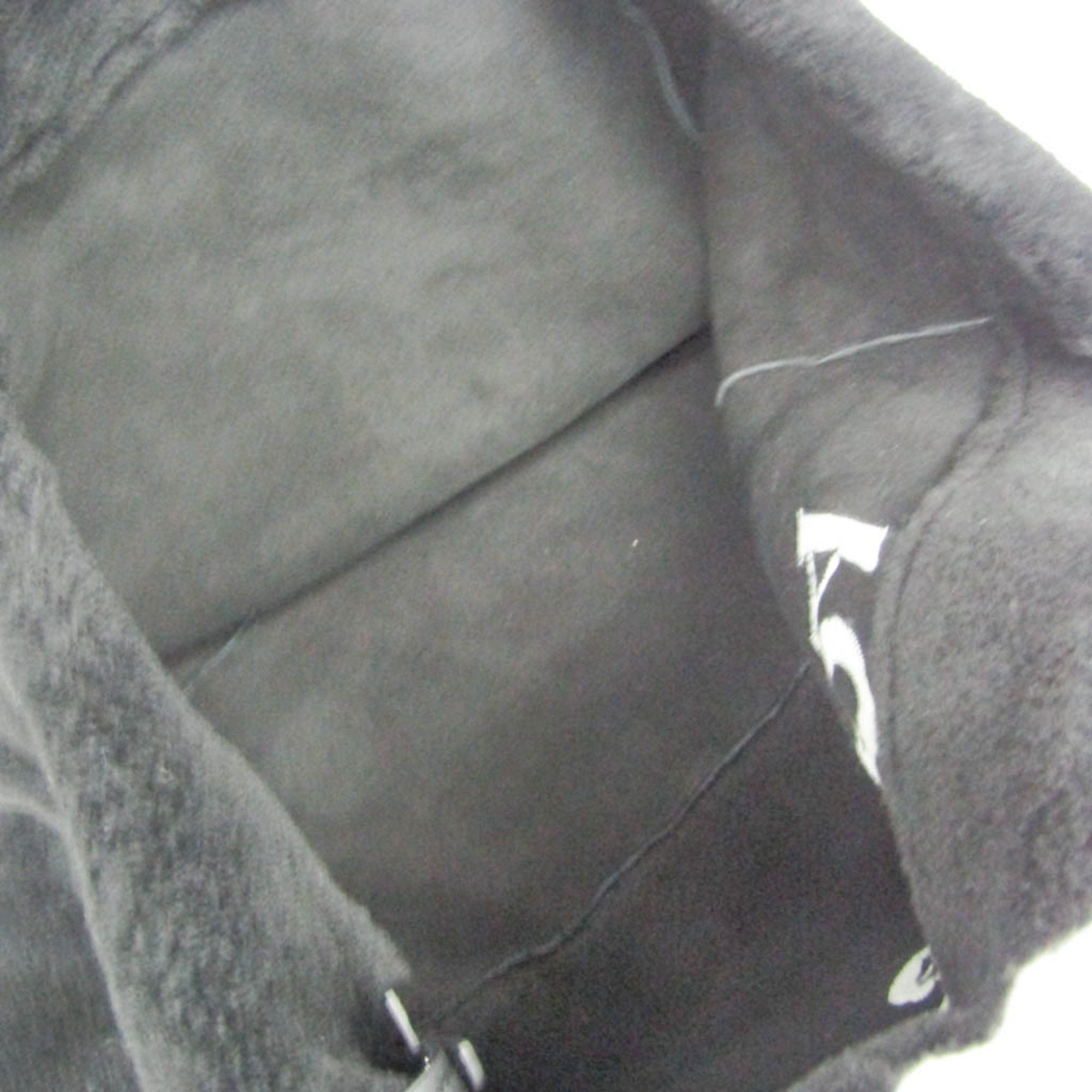 Prada Prada MONTONE 1BF130 Women,Men Fur Tote Bag Black Size ONE SIZE - 4 Thumbnail