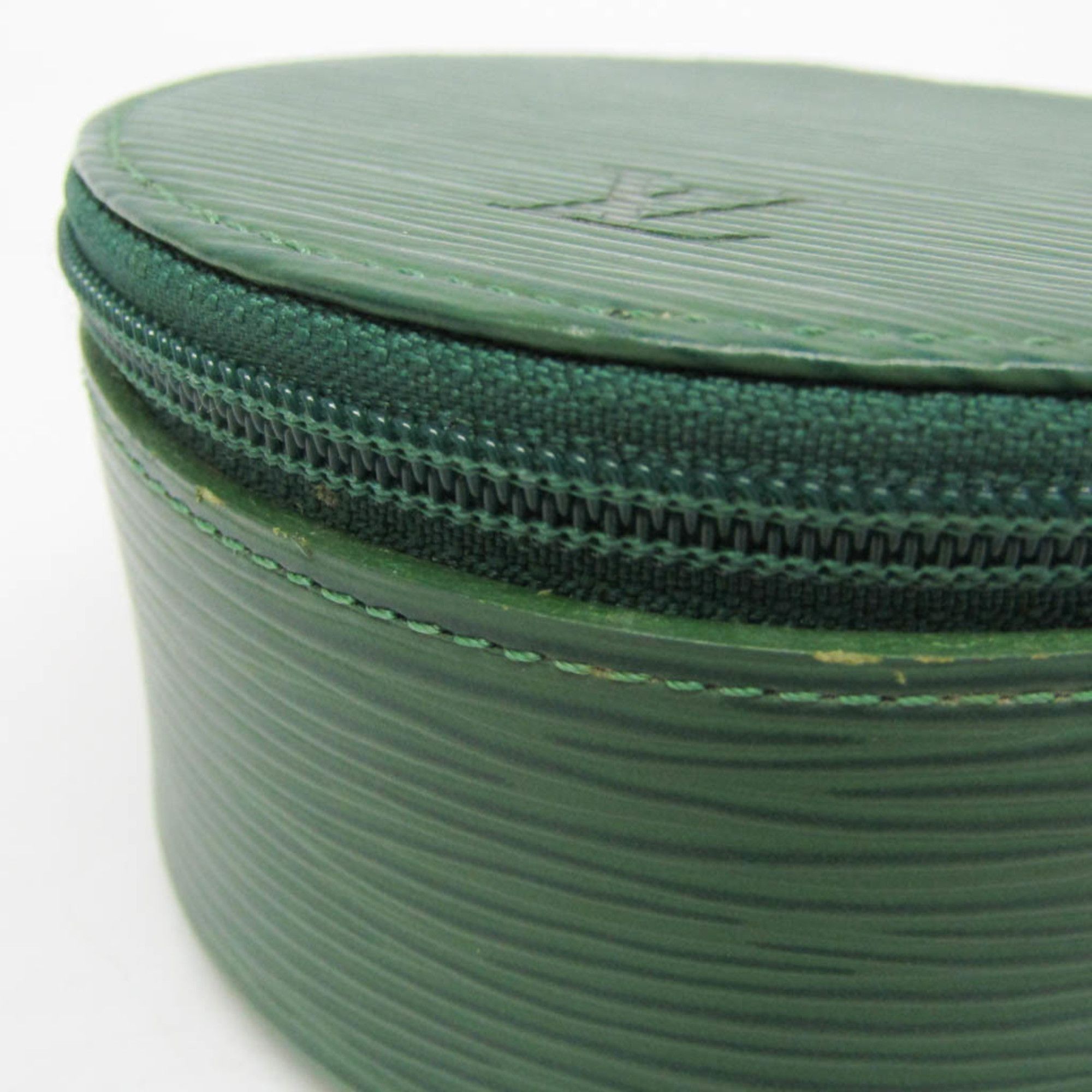 Louis Vuitton Louis Vuitton Epi Jewelry Case 12 M48204 Jewelry Case Borneo Green Epi Leather Size ONE SIZE - 7 Thumbnail