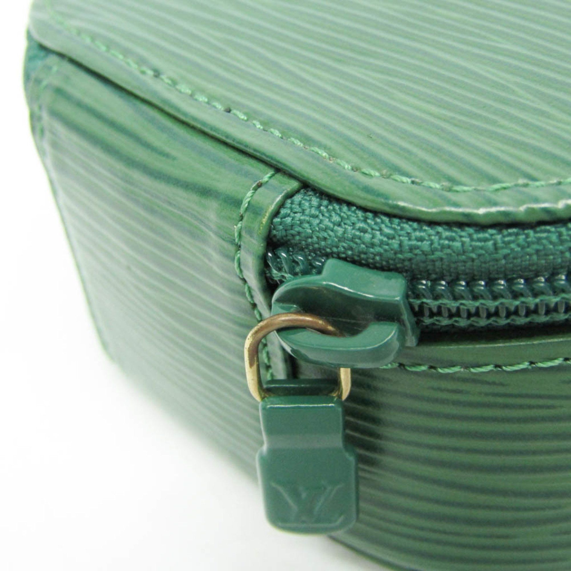Louis Vuitton Louis Vuitton Epi Jewelry Case 12 M48204 Jewelry Case Borneo Green Epi Leather Size ONE SIZE - 5 Thumbnail