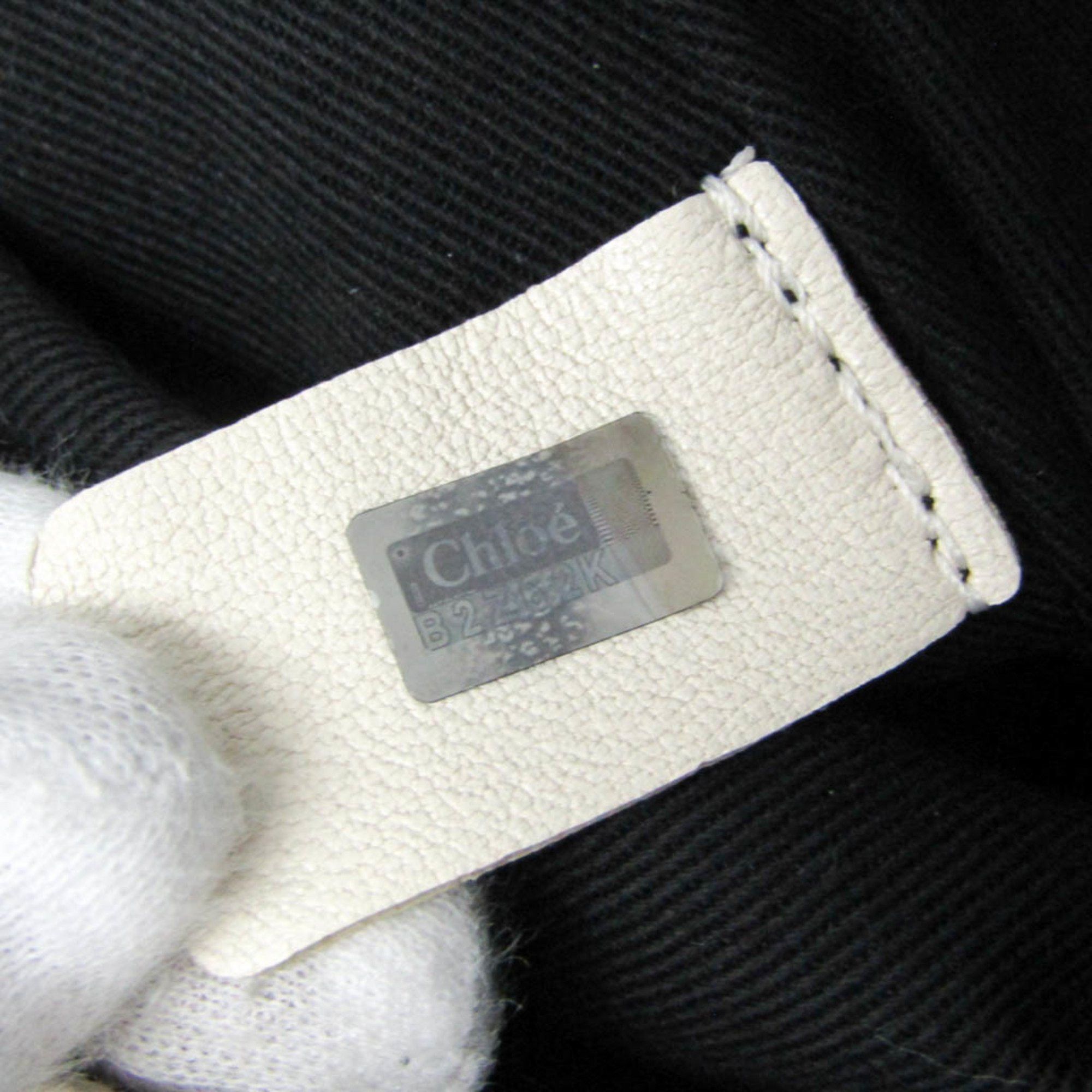 Chloe Chloé Vanessa Women's Leather Shoulder Bag Off-white Size ONE SIZE - 18 Thumbnail