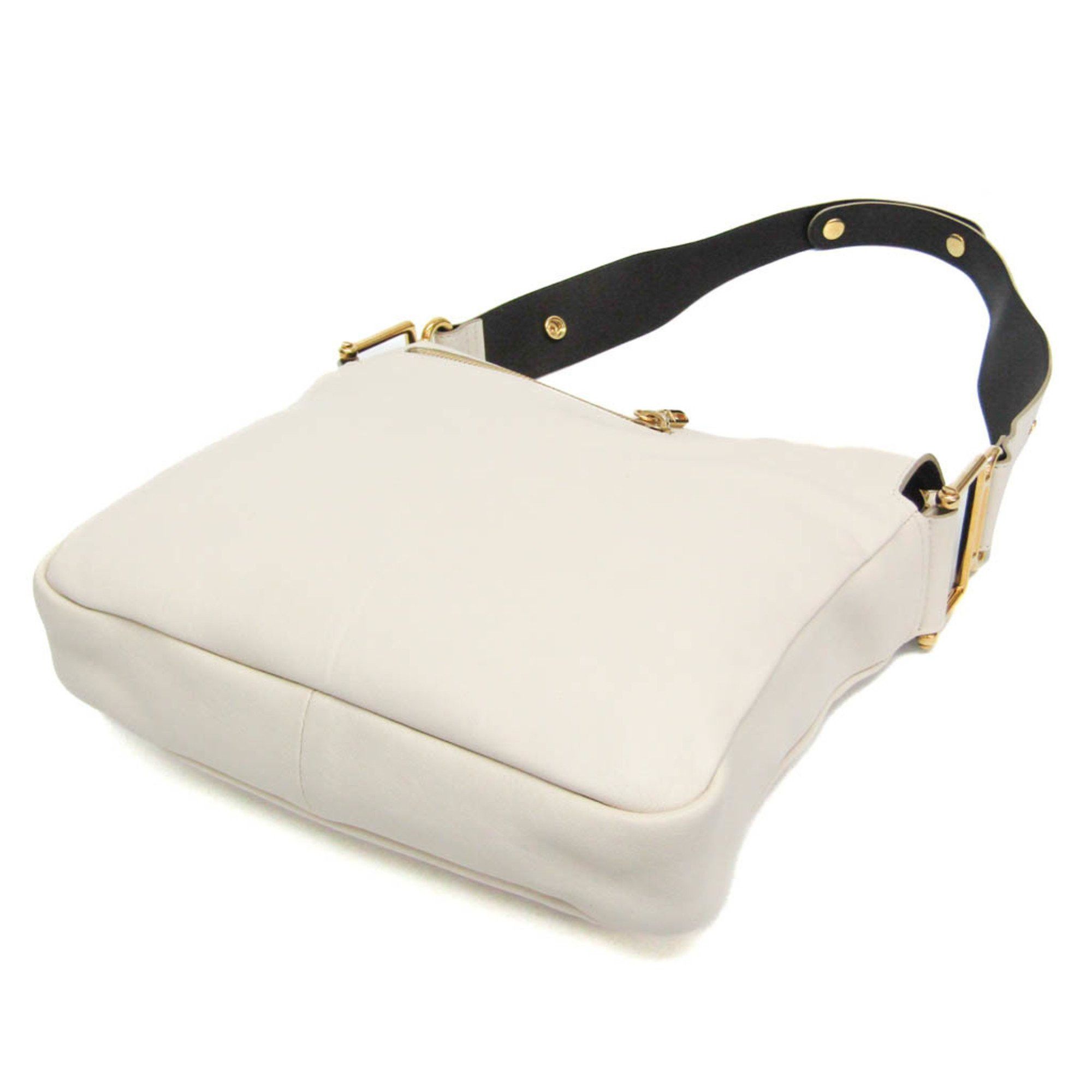 Chloe Chloé Vanessa Women's Leather Shoulder Bag Off-white Size ONE SIZE - 4 Thumbnail