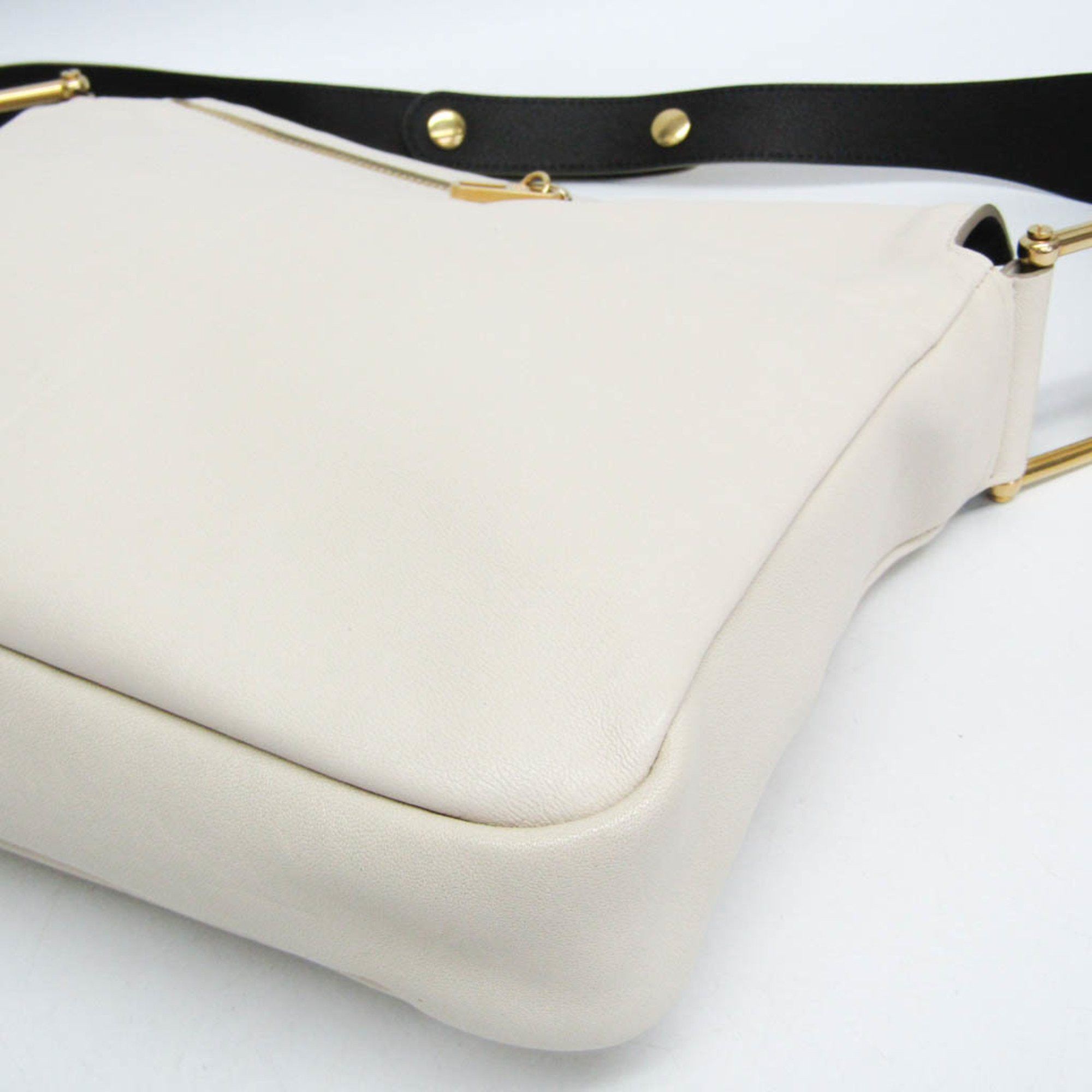 Chloe Chloé Vanessa Women's Leather Shoulder Bag Off-white Size ONE SIZE - 6 Thumbnail