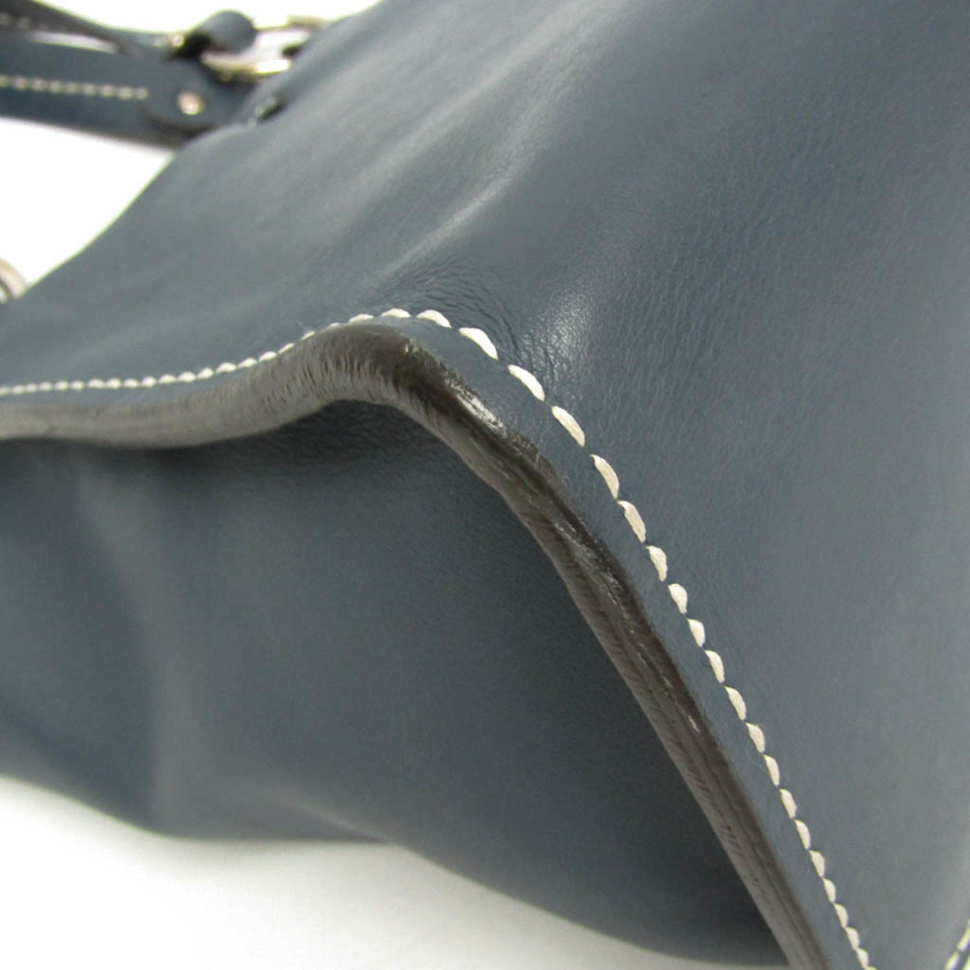 Bally Bally Mini Bag Women's Leather Handbag Blue Size ONE SIZE - 4 Thumbnail