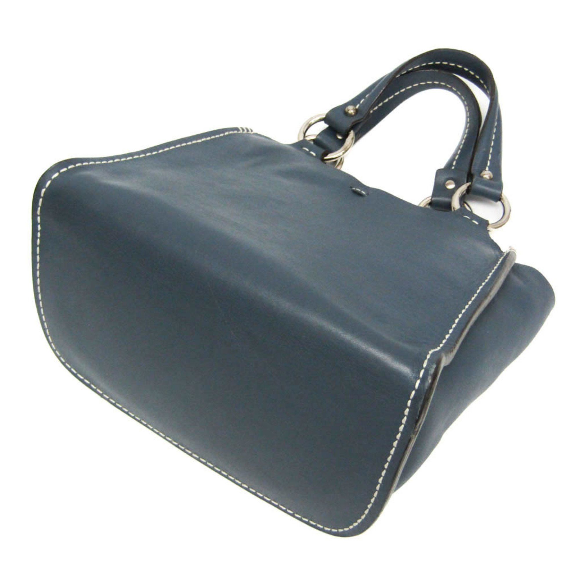Bally Bally Mini Bag Women's Leather Handbag Blue Size ONE SIZE - 2 Thumbnail