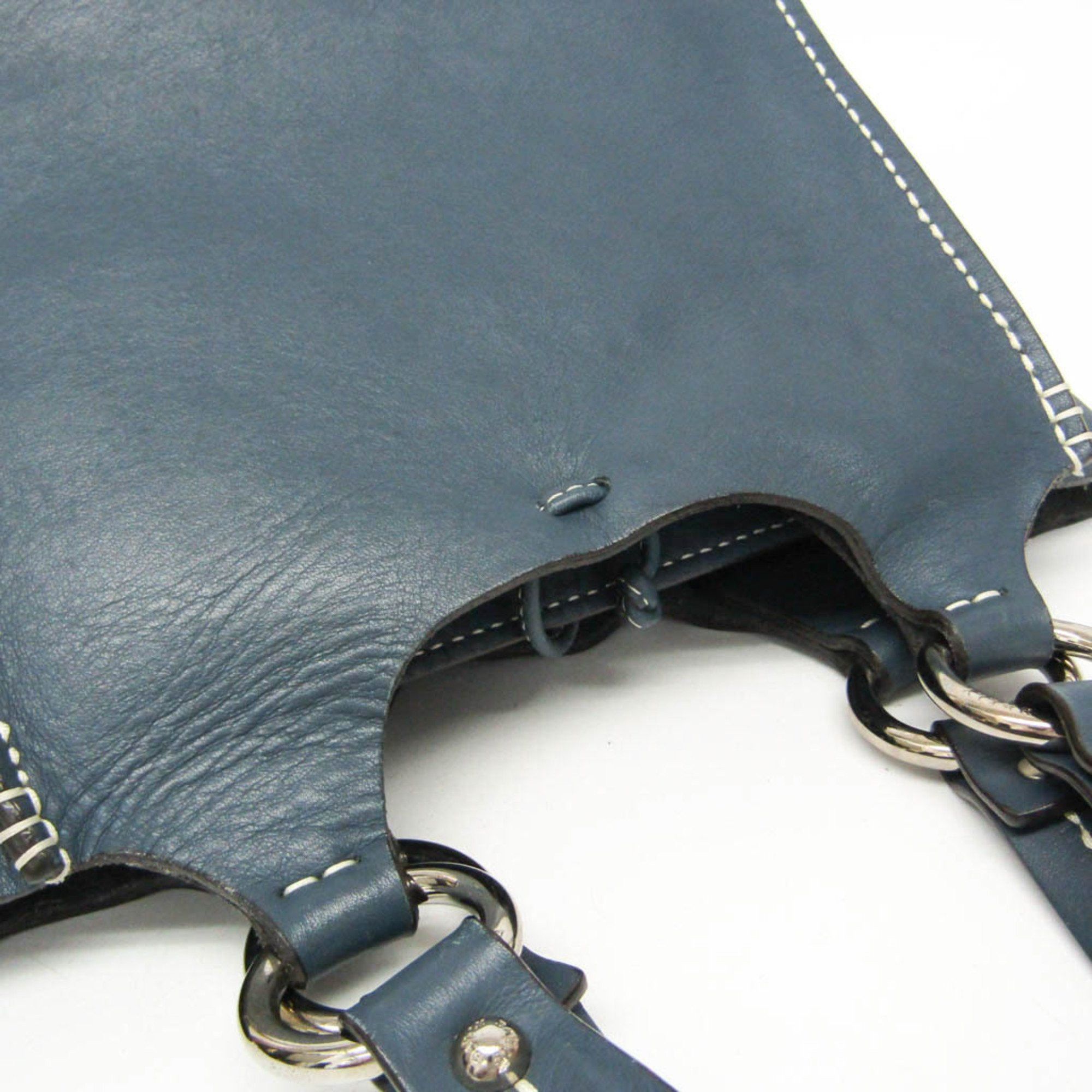 Bally Bally Mini Bag Women's Leather Handbag Blue Size ONE SIZE - 5 Thumbnail