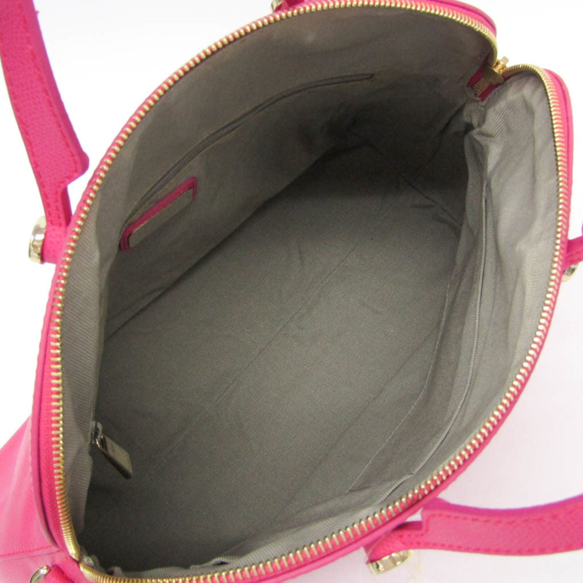 Furla Furla Piper L Women's Leather Handbag,Shoulder Bag Pink Size ONE SIZE - 4 Thumbnail