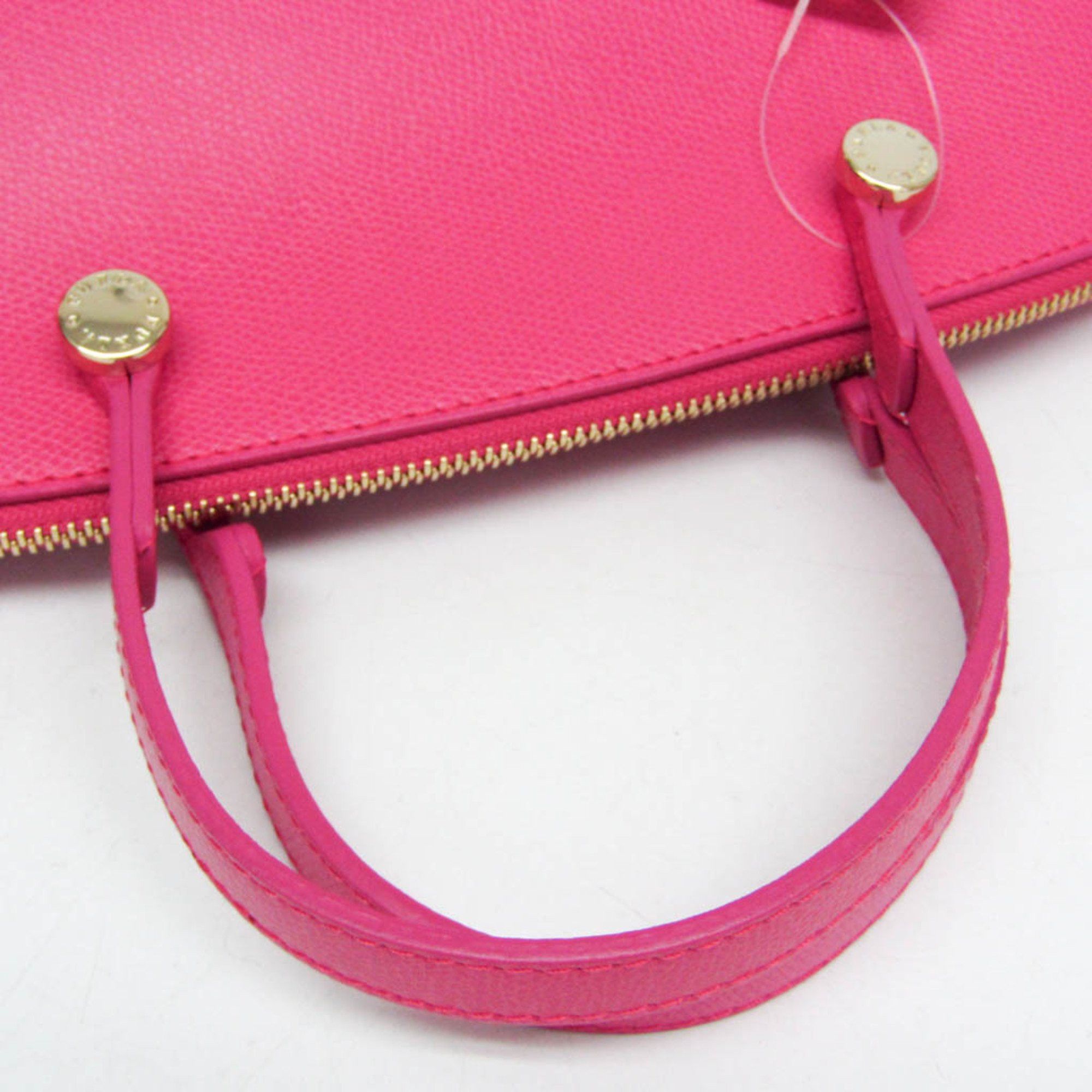 Furla Furla Piper L Women's Leather Handbag,Shoulder Bag Pink Size ONE SIZE - 8 Thumbnail