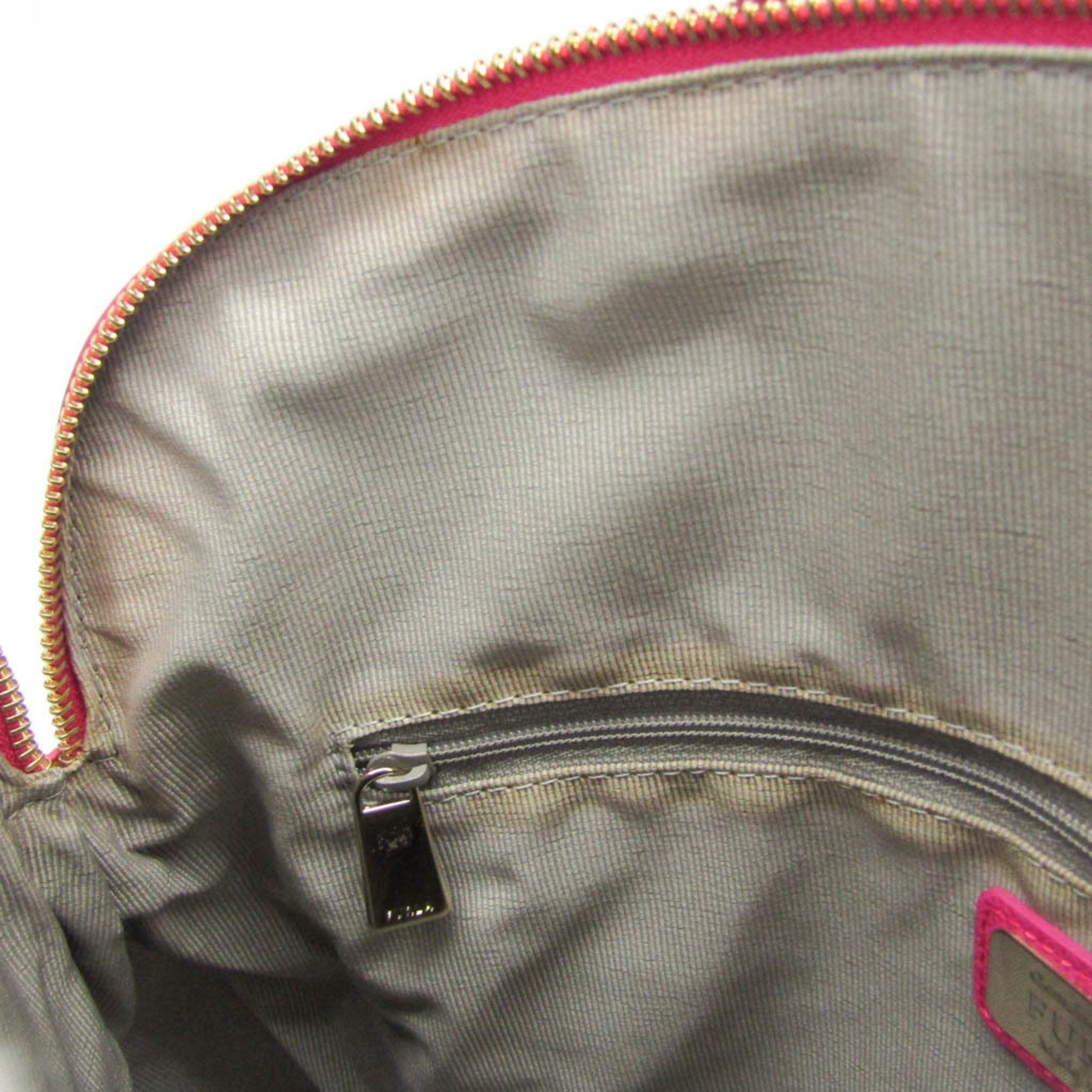 Furla Furla Piper L Women's Leather Handbag,Shoulder Bag Pink Size ONE SIZE - 11 Thumbnail