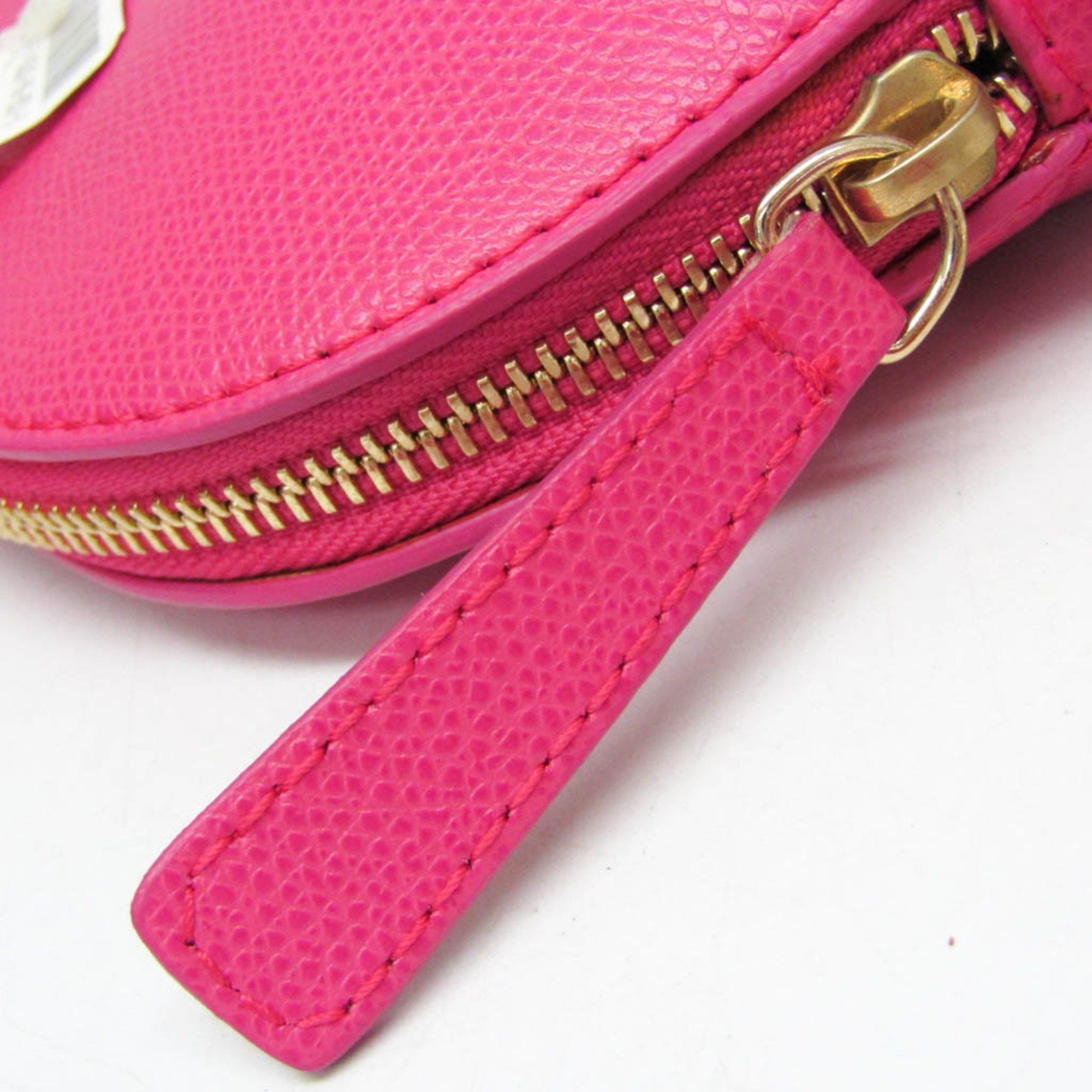 Furla Furla Piper L Women's Leather Handbag,Shoulder Bag Pink Size ONE SIZE - 9 Thumbnail