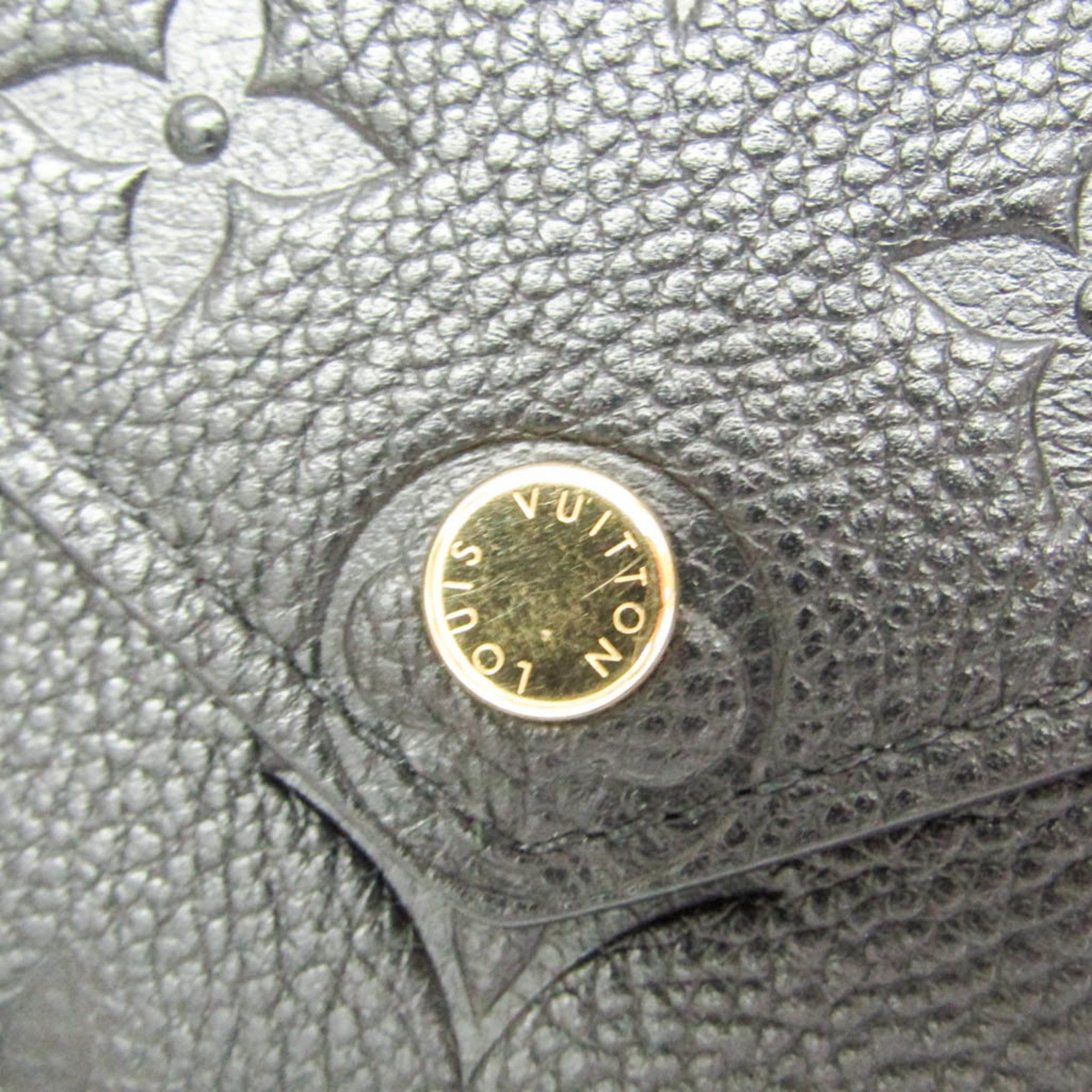 Louis Vuitton Louis Vuitton Monogram Empreinte Victorine Wallet M64060 Women's Monogram Empreinte Wallet (tri-fold) Noir Size ONE SIZE - 8 Thumbnail