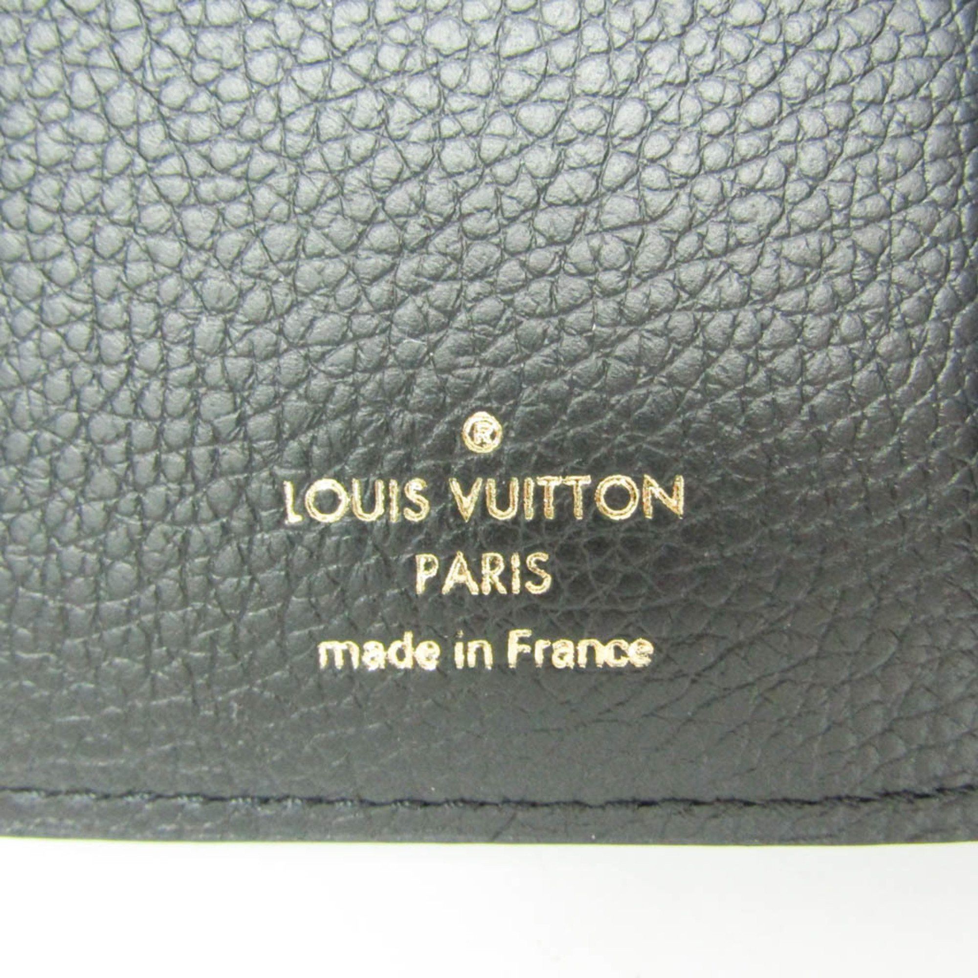 Louis Vuitton Louis Vuitton Monogram Empreinte Victorine Wallet M64060 Women's Monogram Empreinte Wallet (tri-fold) Noir Size ONE SIZE - 12 Thumbnail