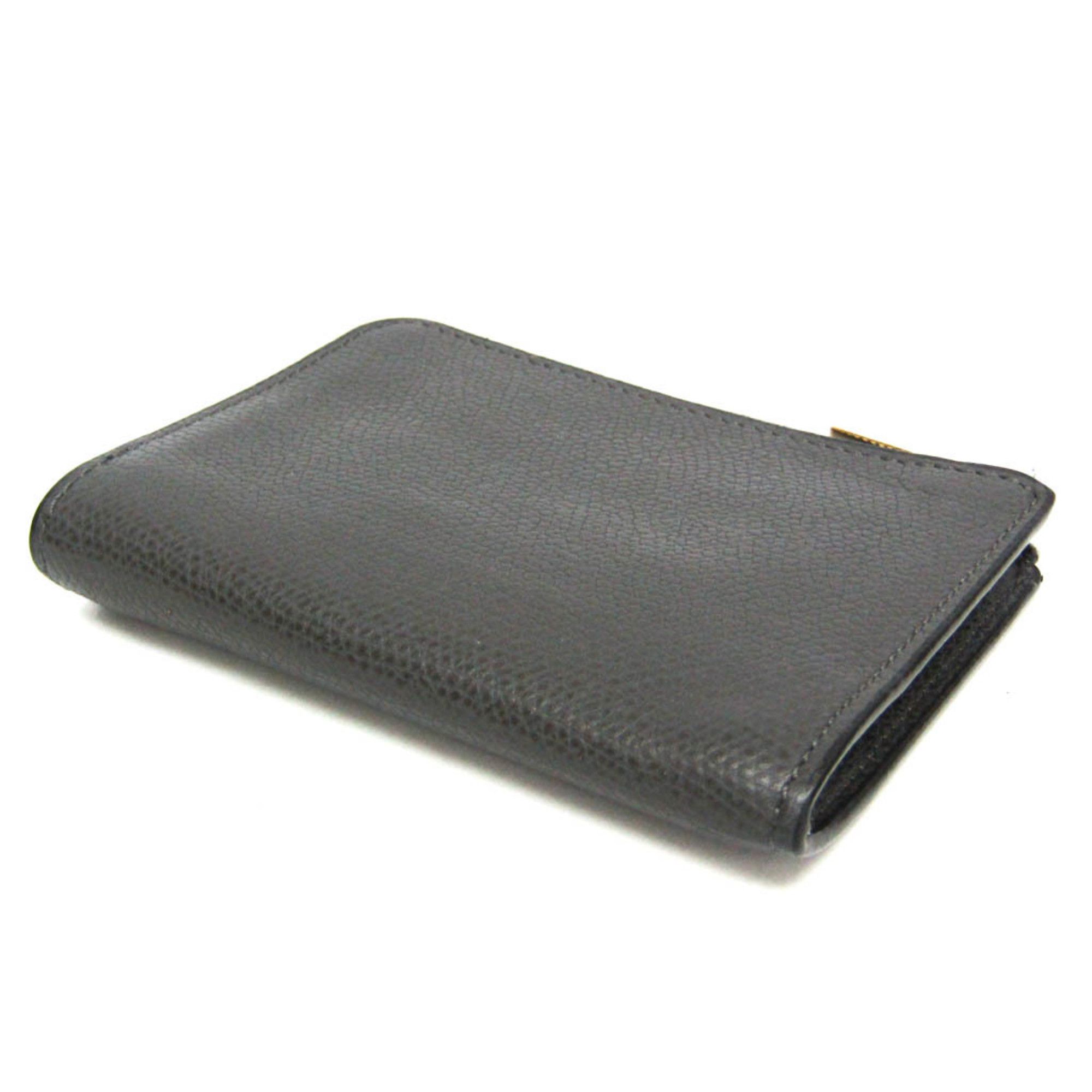 Valextra Valextra Multi-case Key Ring Men,Women Leather Coin Purse/coin Case Gray Size ONE SIZE - 3 Thumbnail