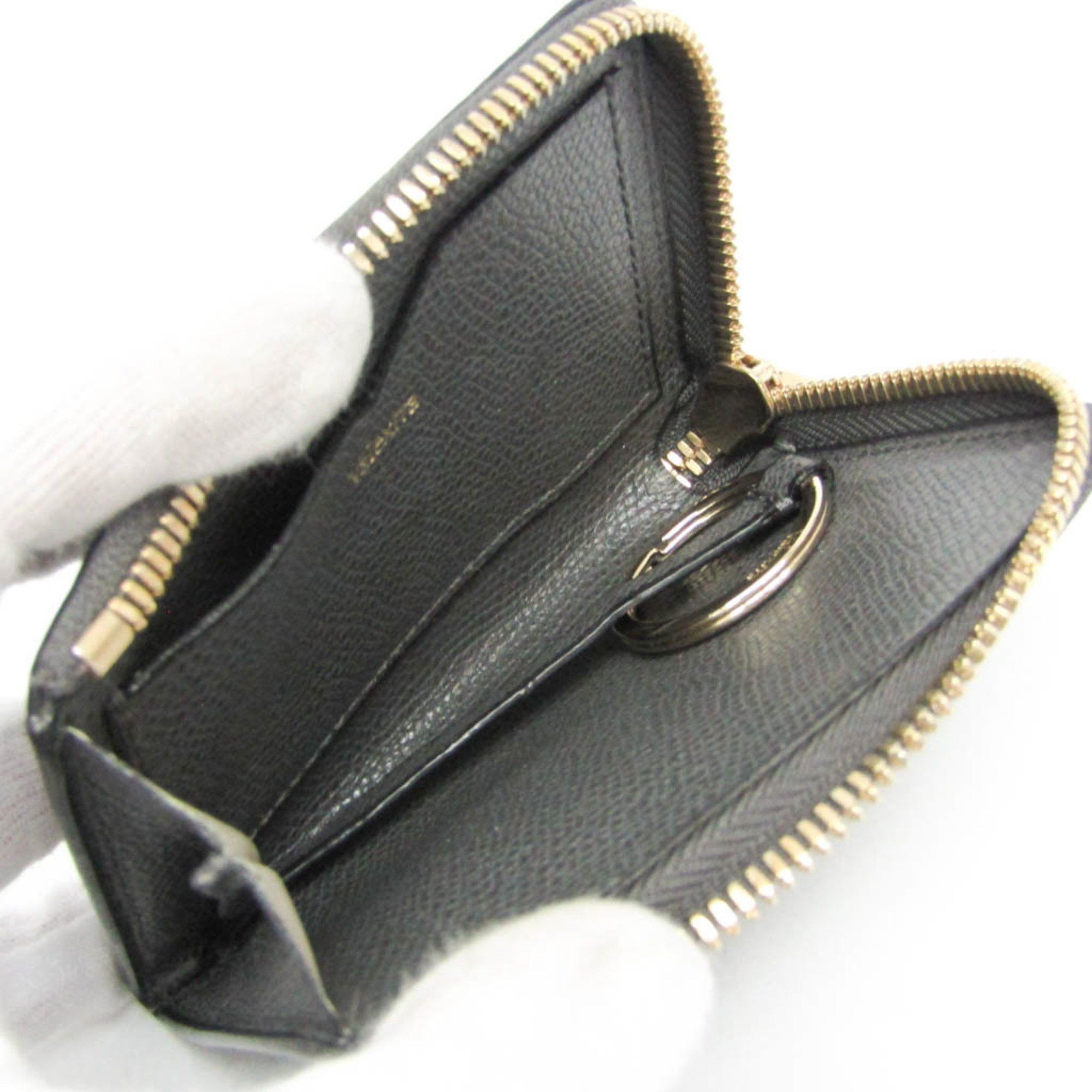 Valextra Valextra Multi-case Key Ring Men,Women Leather Coin Purse/coin Case Gray Size ONE SIZE - 4 Thumbnail