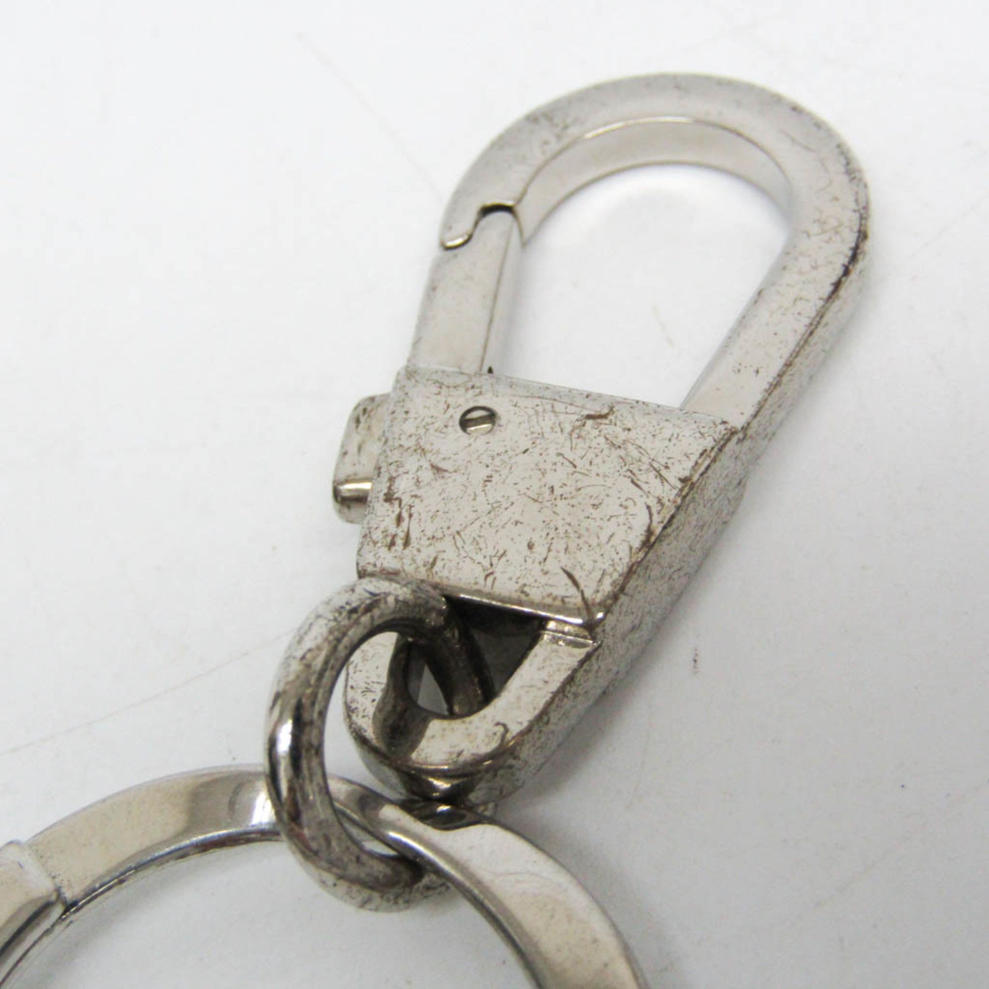 Gucci Gucci GG Embossed Key Ring Keyring (Black) Size ONE SIZE - 7 Thumbnail