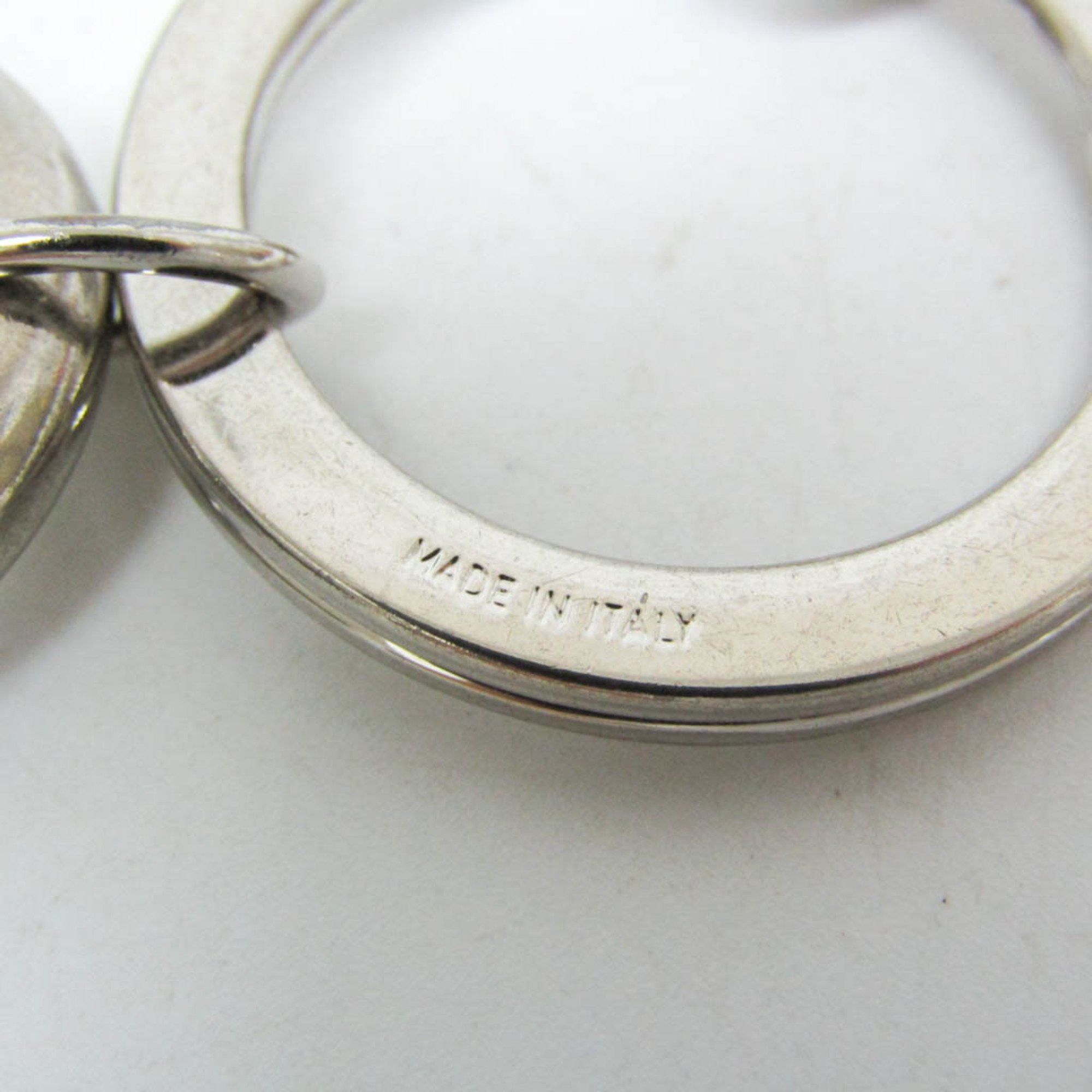 Gucci Gucci GG Embossed Key Ring Keyring (Black) Size ONE SIZE - 10 Thumbnail