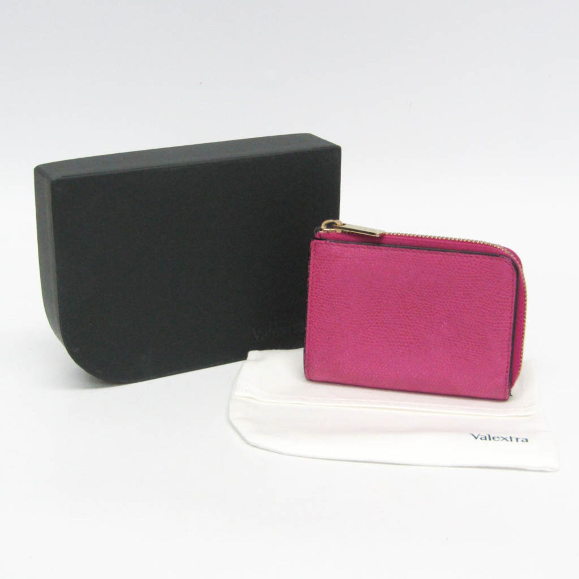 Valextra Valextra Multi-case Key Ring Men,Women Leather Coin Purse/coin Case Purple Size ONE SIZE - 2 Thumbnail
