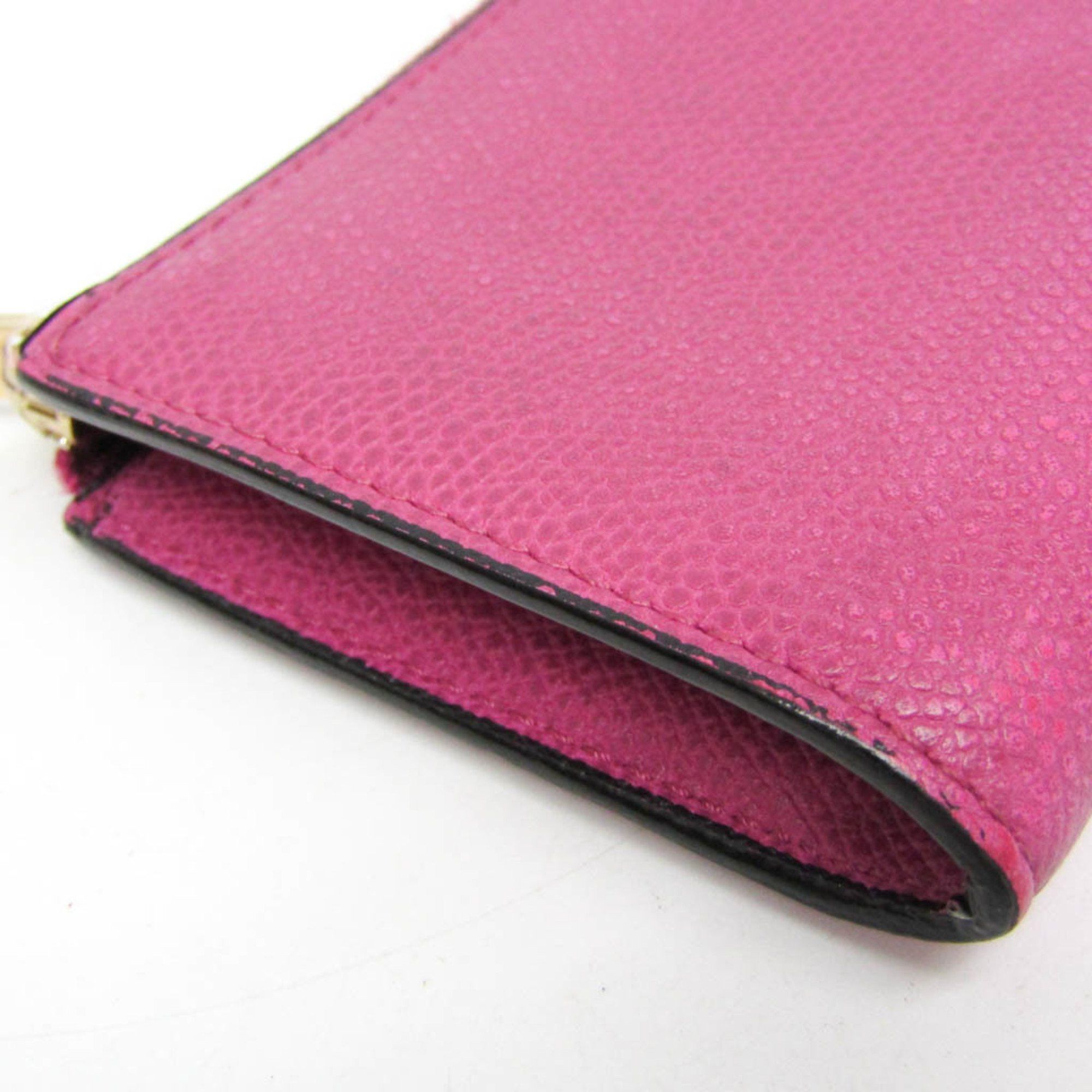 Valextra Valextra Multi-case Key Ring Men,Women Leather Coin Purse/coin Case Purple Size ONE SIZE - 6 Thumbnail