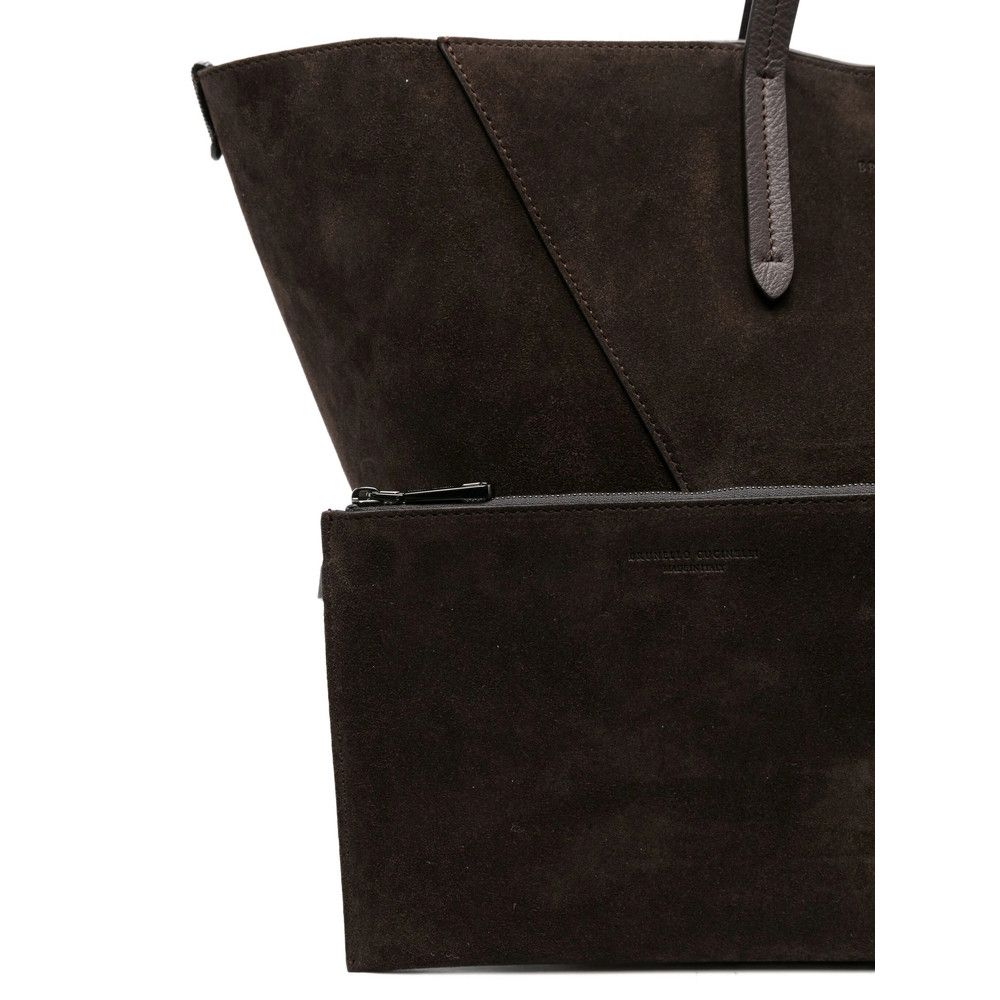 Brunello Cucinelli BROWN Tote Bags