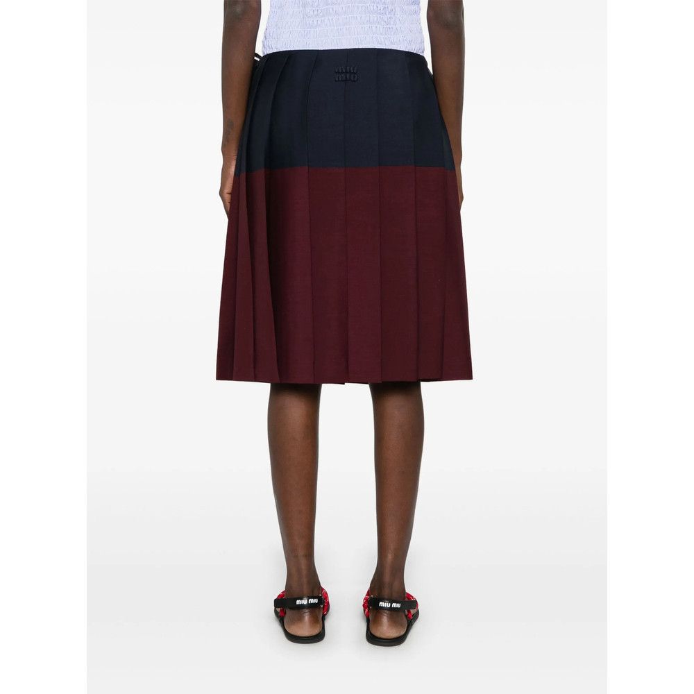 Miu Miu Miu Miu PURPLE Skirts - Pleated Skirts Size 27" / US 4 / IT 40 - 4 Thumbnail