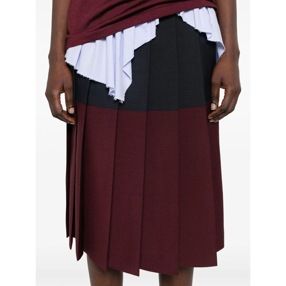 Miu Miu Miu Miu PURPLE Skirts - Pleated Skirts Size 28" / US 6 / IT 42 - 2 Thumbnail