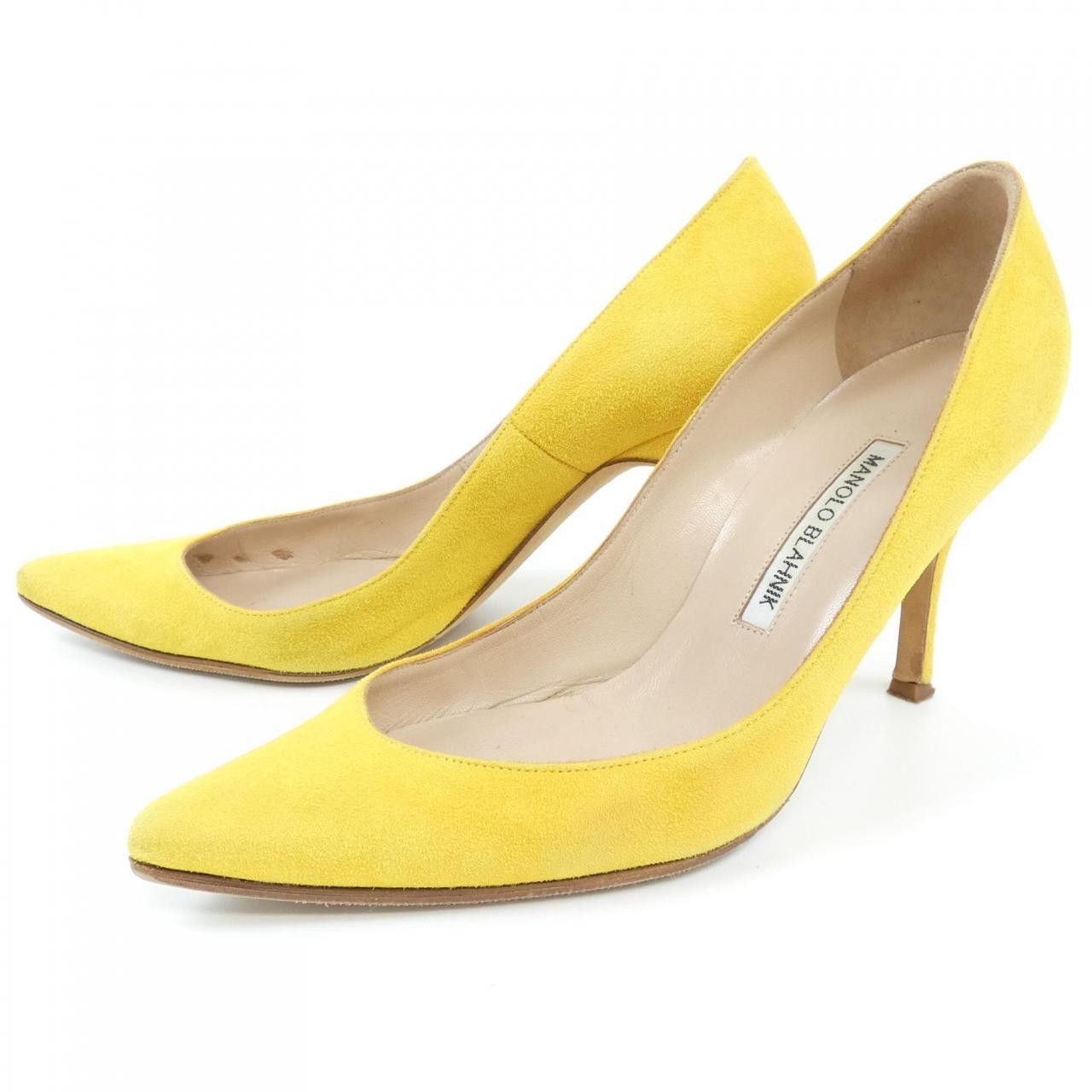 Manolo Blahnik Manolo Blahnik Manolo Blahnik Pumps Leather Shoes DUTY FREE for USA Size ONE SIZE - 3 Thumbnail