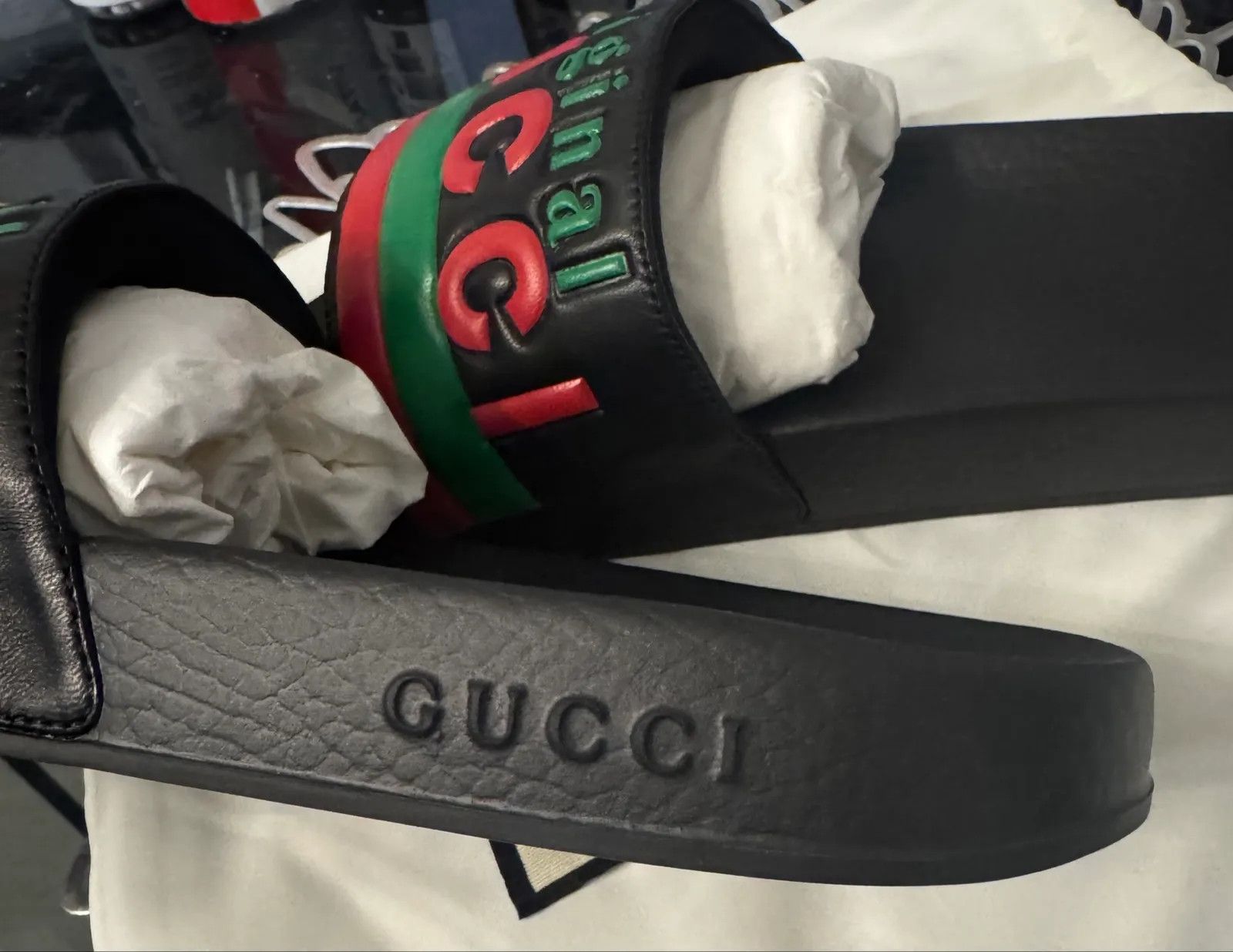 Gucci Gucci GUCCI SLIDE original gucci Sandals Size US 8 / EU 41 - 2 Thumbnail