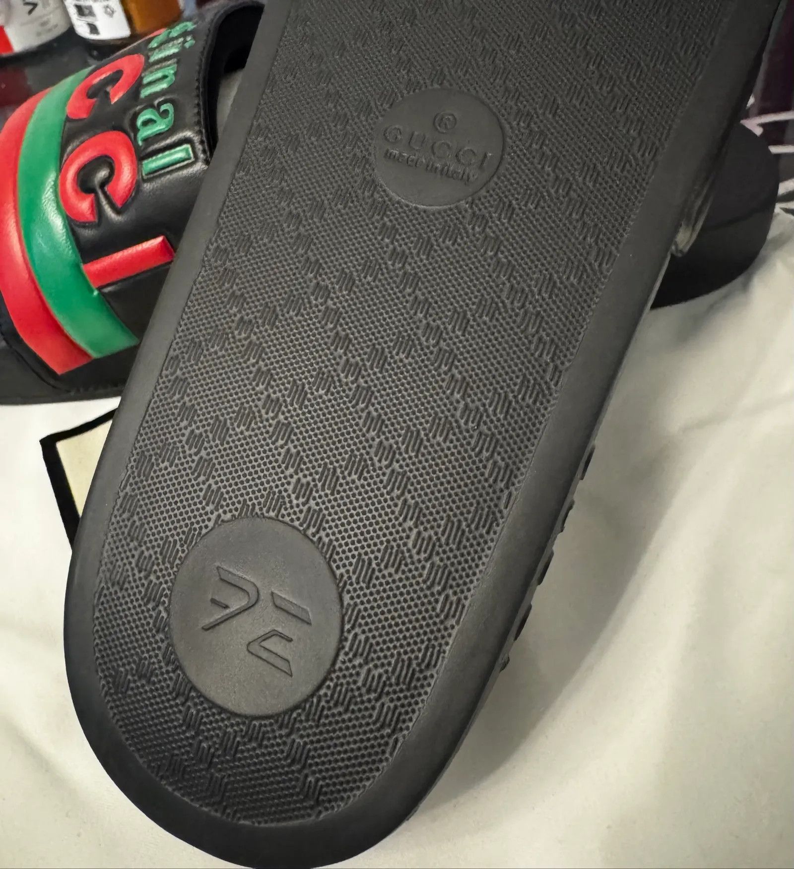 Gucci Gucci GUCCI SLIDE original gucci Sandals Size US 8 / EU 41 - 3 Thumbnail