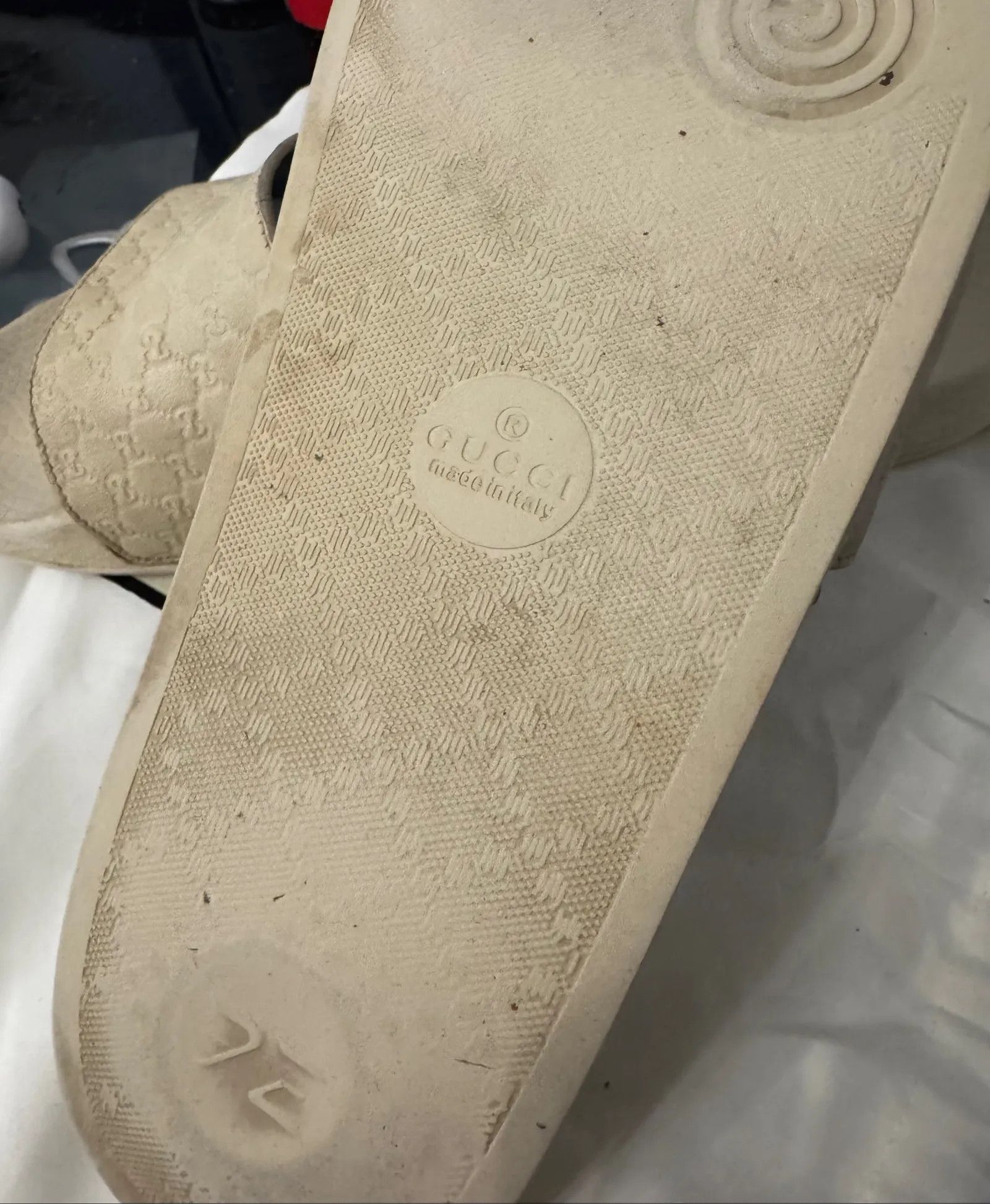 Gucci Gucci GUCCI SLIDES monogram Sandals Size US 8 / EU 41 - 3 Thumbnail