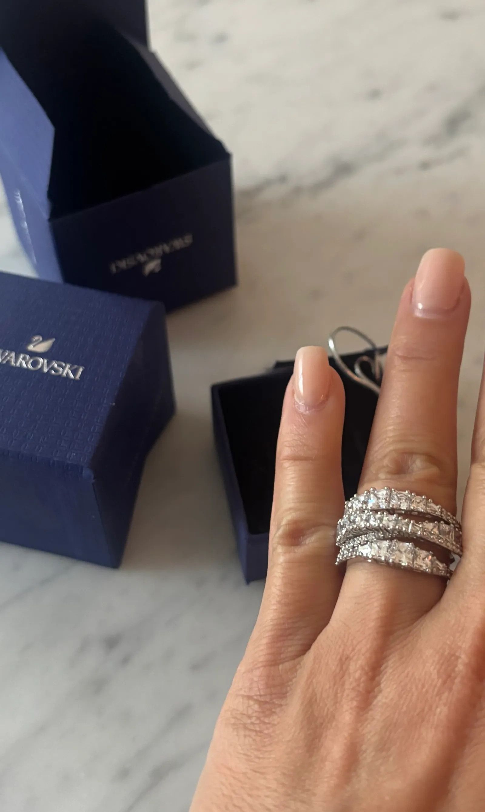 Swarovski Swarovski Ring Size ONE SIZE - 5 Thumbnail