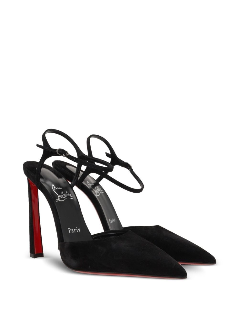Christian Louboutin condoroline 100mm black Size US 8 / IT 38 - 2 Thumbnail
