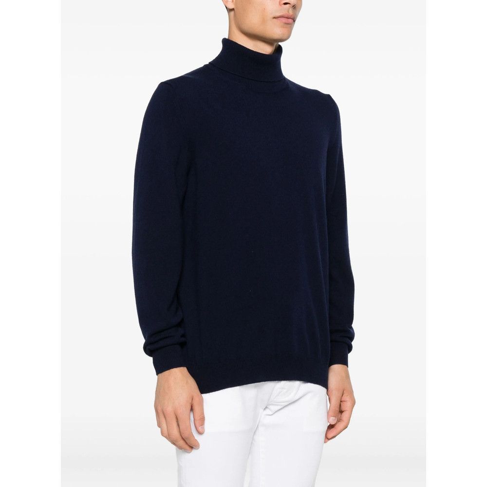 Fedeli Fedeli BLUE Sweaters & Knitwear - Jumpers Size US XL / EU 56 / 4 - 3 Thumbnail