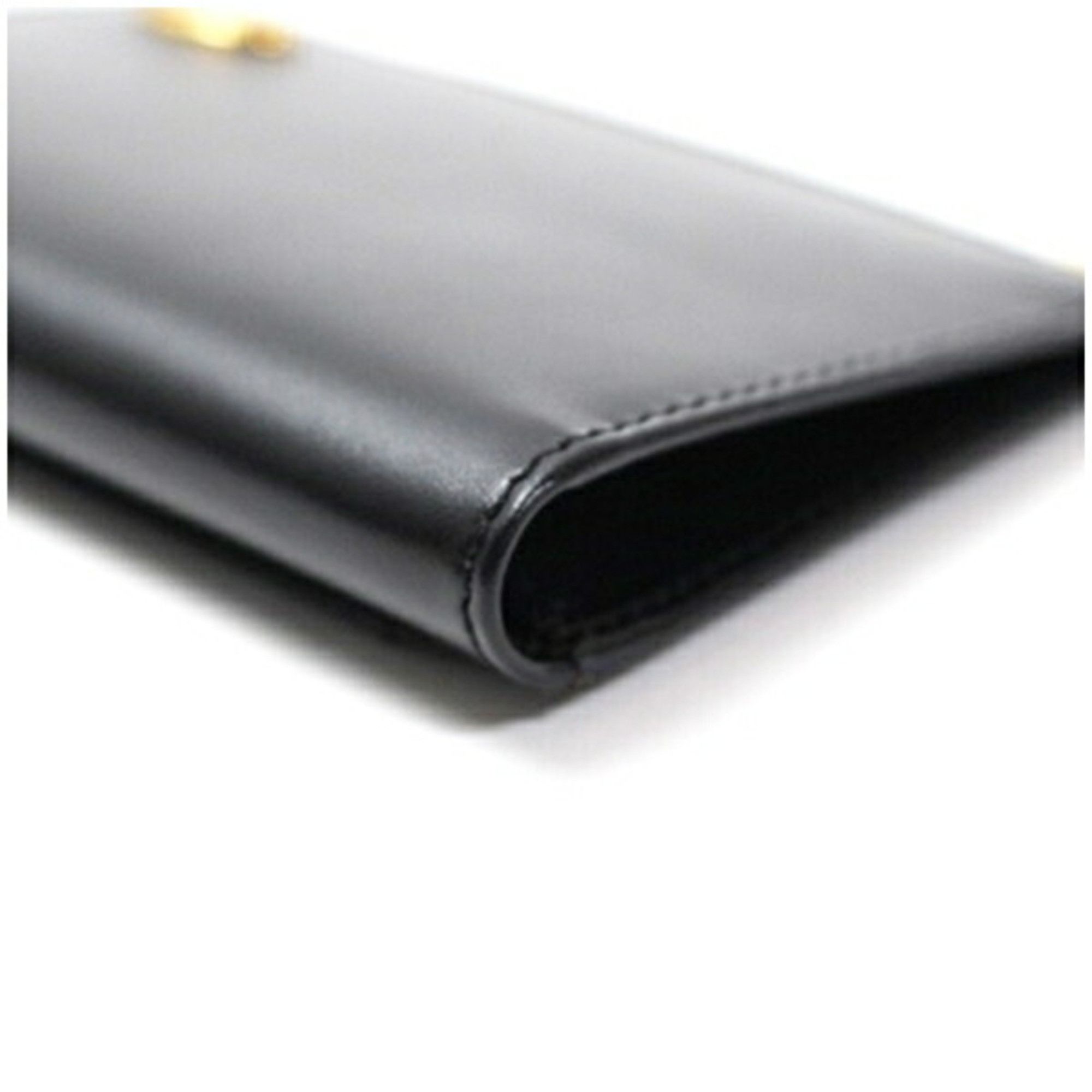 Alfred Dunhill Dunhill Men's Black Leather Bifold Business Card Case, Unused Size ONE SIZE - 7 Thumbnail