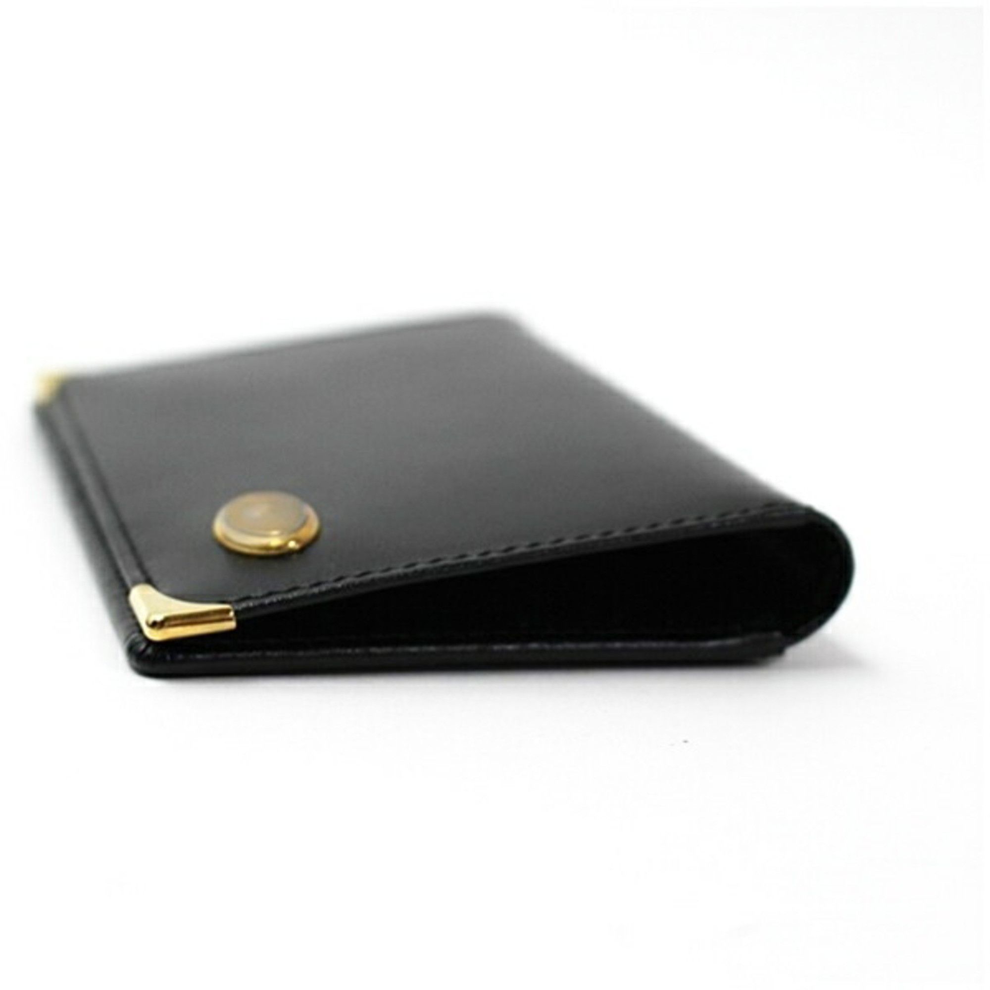Alfred Dunhill Dunhill Men's Black Leather Bifold Business Card Case, Unused Size ONE SIZE - 9 Thumbnail