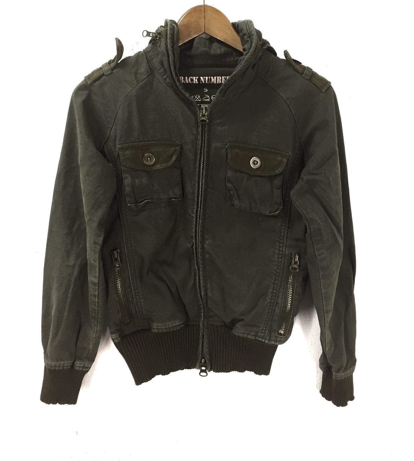 Japanese Brand Back Number Jacket | Grailed