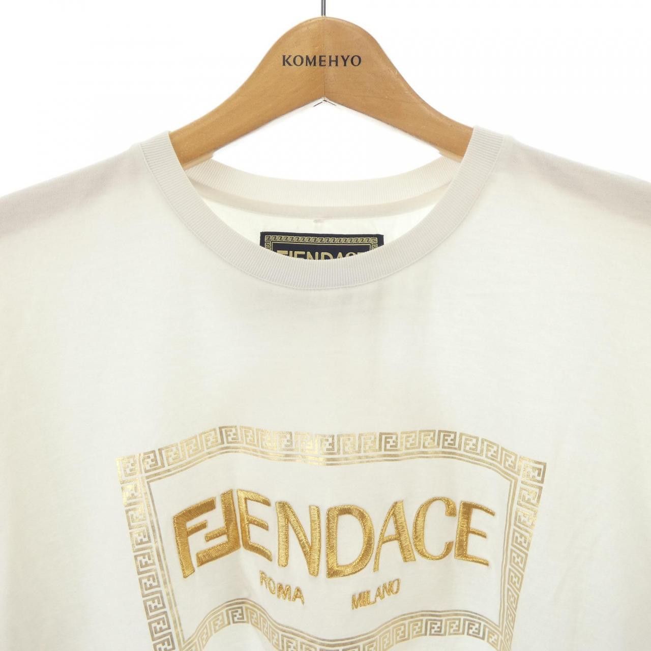 Other Other Fendace T-shirt Cotton T-Shirts FS7900ATKL DUTY FREE for USA Size ONE SIZE - 6 Thumbnail
