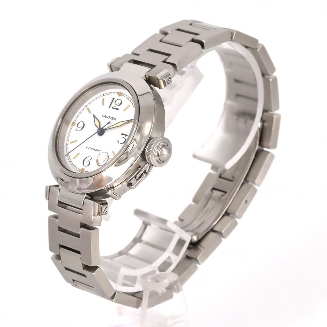 Cartier Cartier Cartier PashaC Stainless Steel Automatic Metal Automatic W31015M7 DUTY FREE for USA Size ONE SIZE - 2 Thumbnail