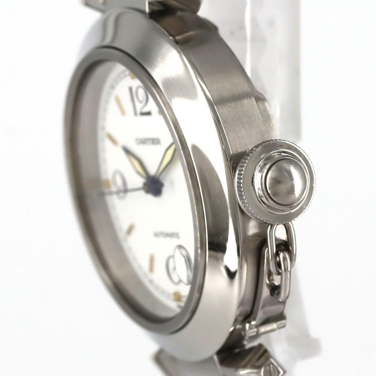 Cartier Cartier Cartier PashaC Stainless Steel Automatic Metal Automatic W31015M7 DUTY FREE for USA Size ONE SIZE - 4 Thumbnail