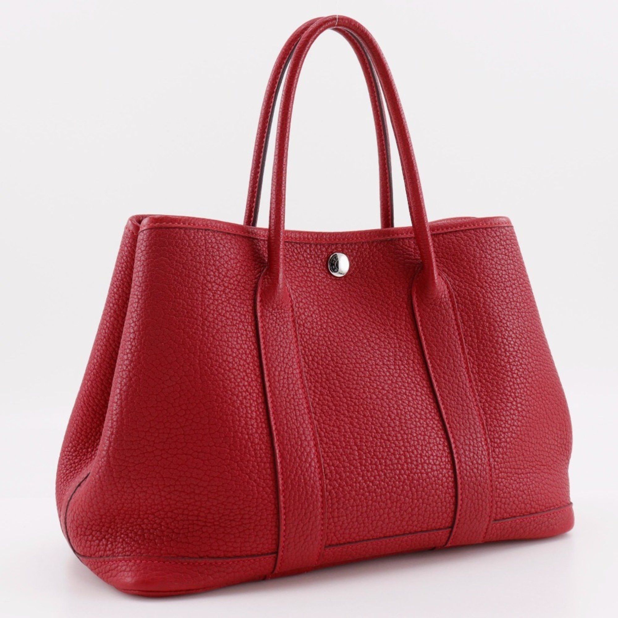 Hermes Hermes Hermès Garden TPM Negonda Handbag, 2015, Red, T-Snap Button, Party TPM, Women's Size ONE SIZE - 3 Thumbnail