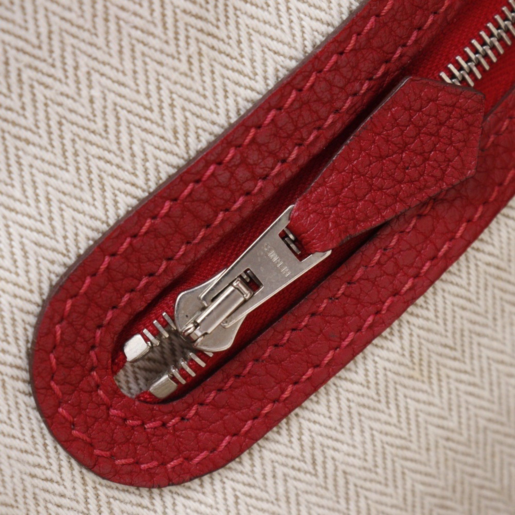 Hermes Hermes Hermès Garden TPM Negonda Handbag, 2015, Red, T-Snap Button, Party TPM, Women's Size ONE SIZE - 12 Thumbnail