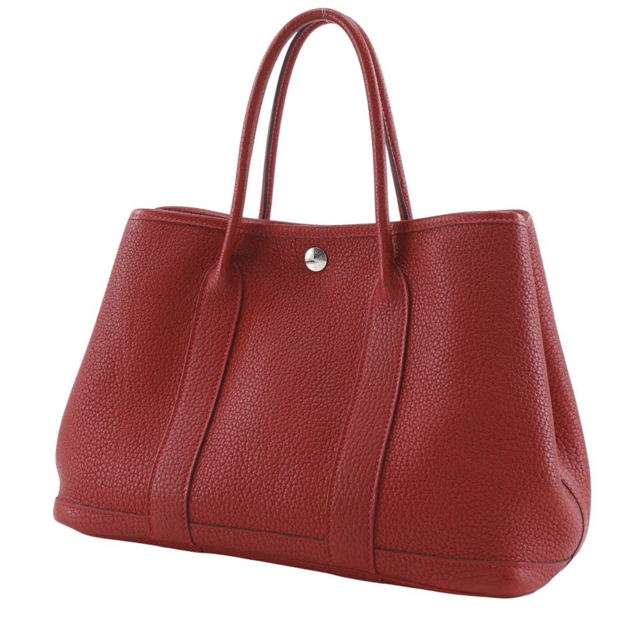 Hermes Hermes Hermès Garden TPM Negonda Handbag, 2015, Red, T-Snap Button, Party TPM, Women's Size ONE SIZE - 2 Thumbnail