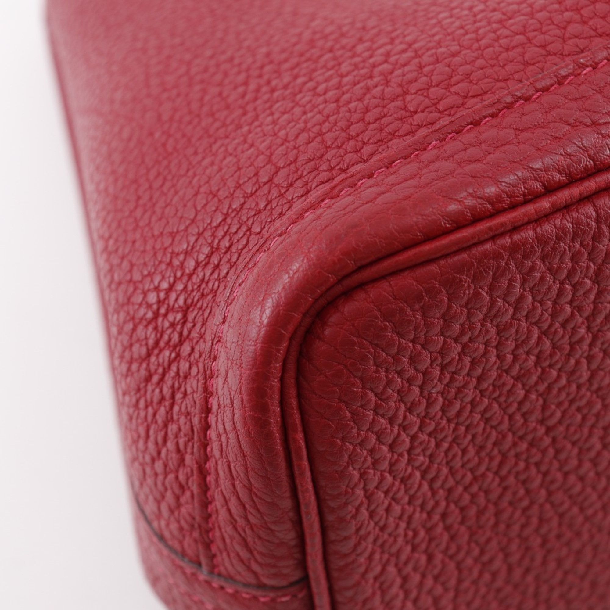 Hermes Hermes Hermès Garden TPM Negonda Handbag, 2015, Red, T-Snap Button, Party TPM, Women's Size ONE SIZE - 4 Thumbnail