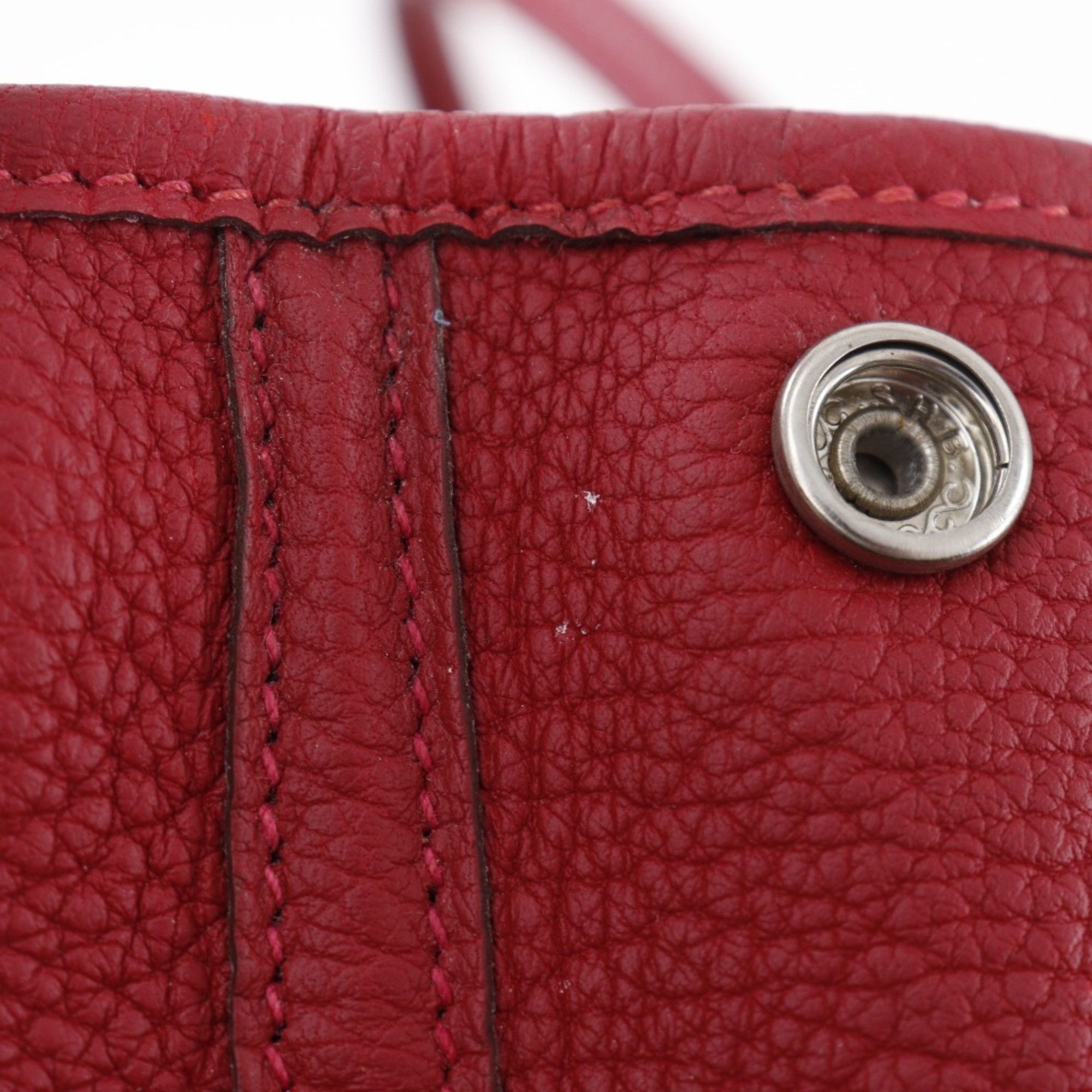Hermes Hermes Hermès Garden TPM Negonda Handbag, 2015, Red, T-Snap Button, Party TPM, Women's Size ONE SIZE - 10 Thumbnail