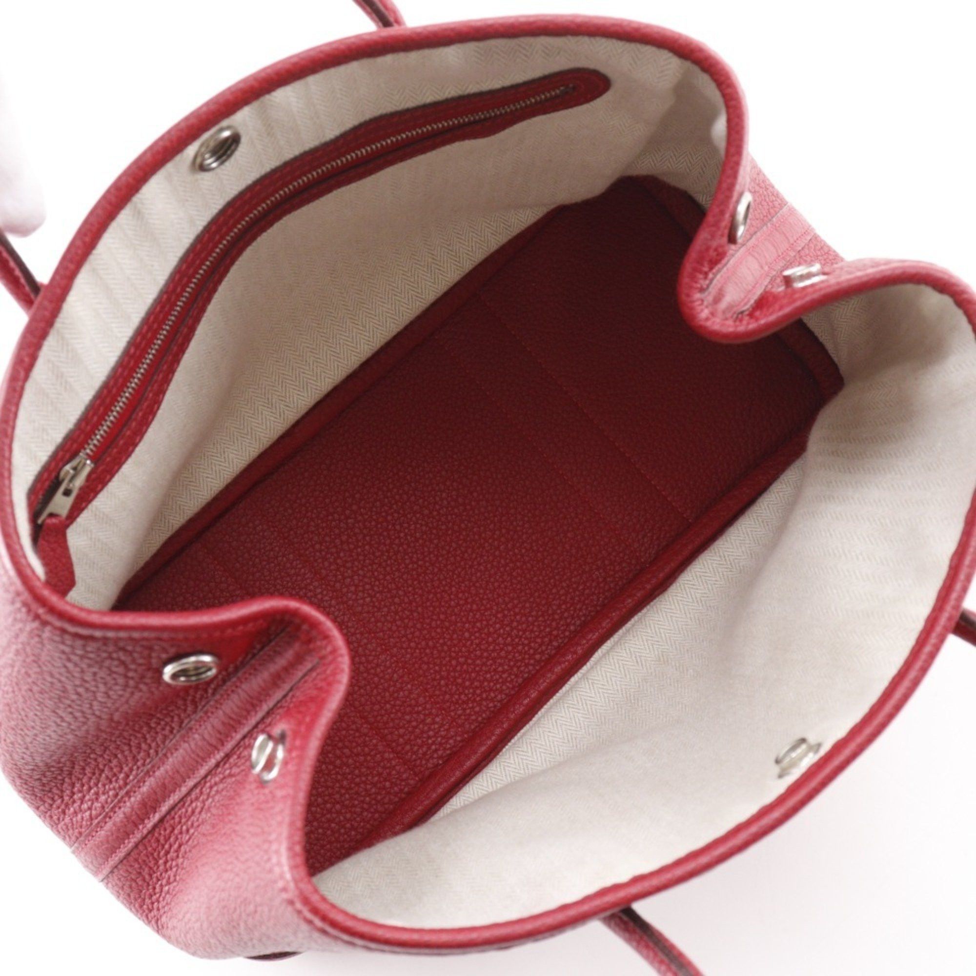 Hermes Hermes Hermès Garden TPM Negonda Handbag, 2015, Red, T-Snap Button, Party TPM, Women's Size ONE SIZE - 6 Thumbnail