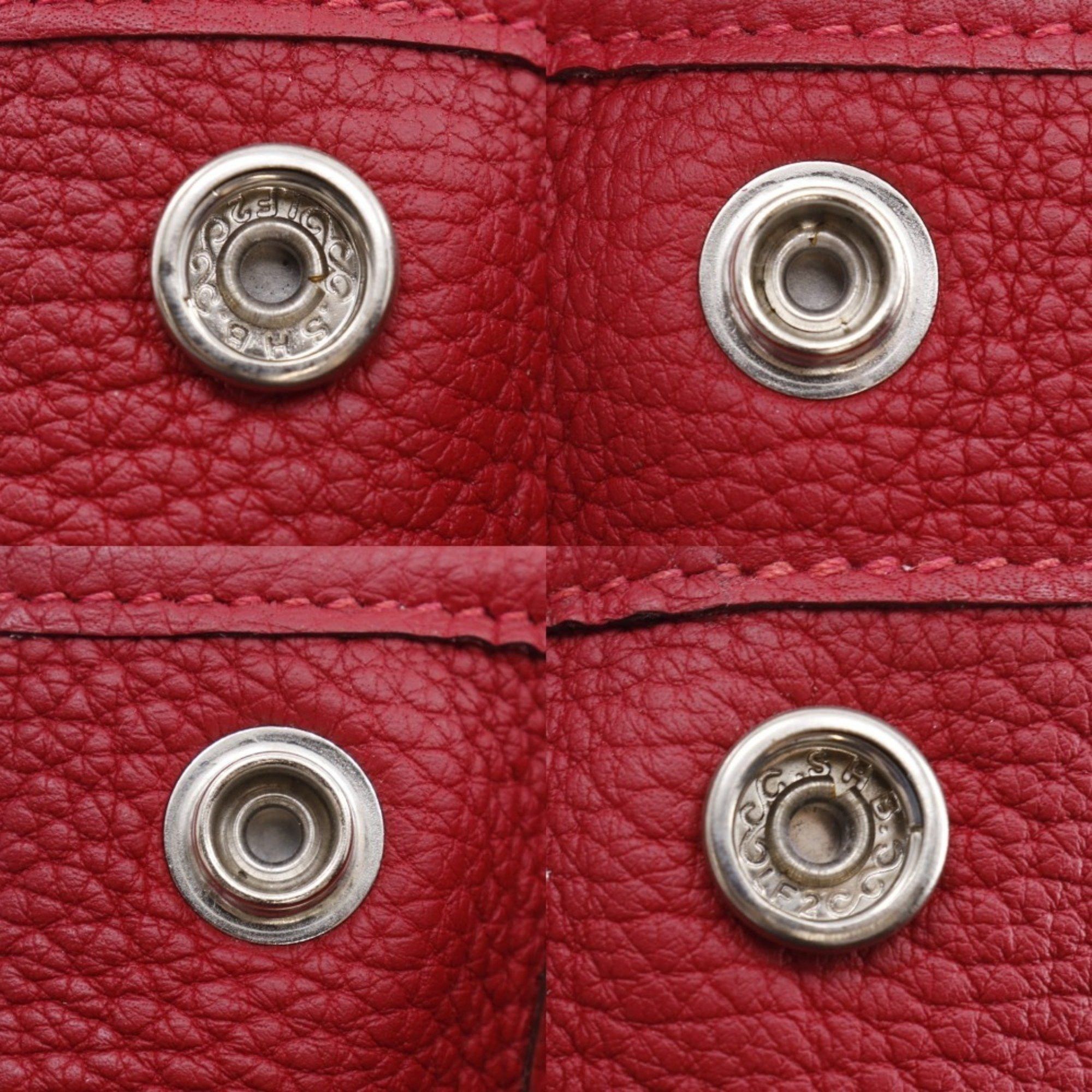 Hermes Hermes Hermès Garden TPM Negonda Handbag, 2015, Red, T-Snap Button, Party TPM, Women's Size ONE SIZE - 14 Thumbnail