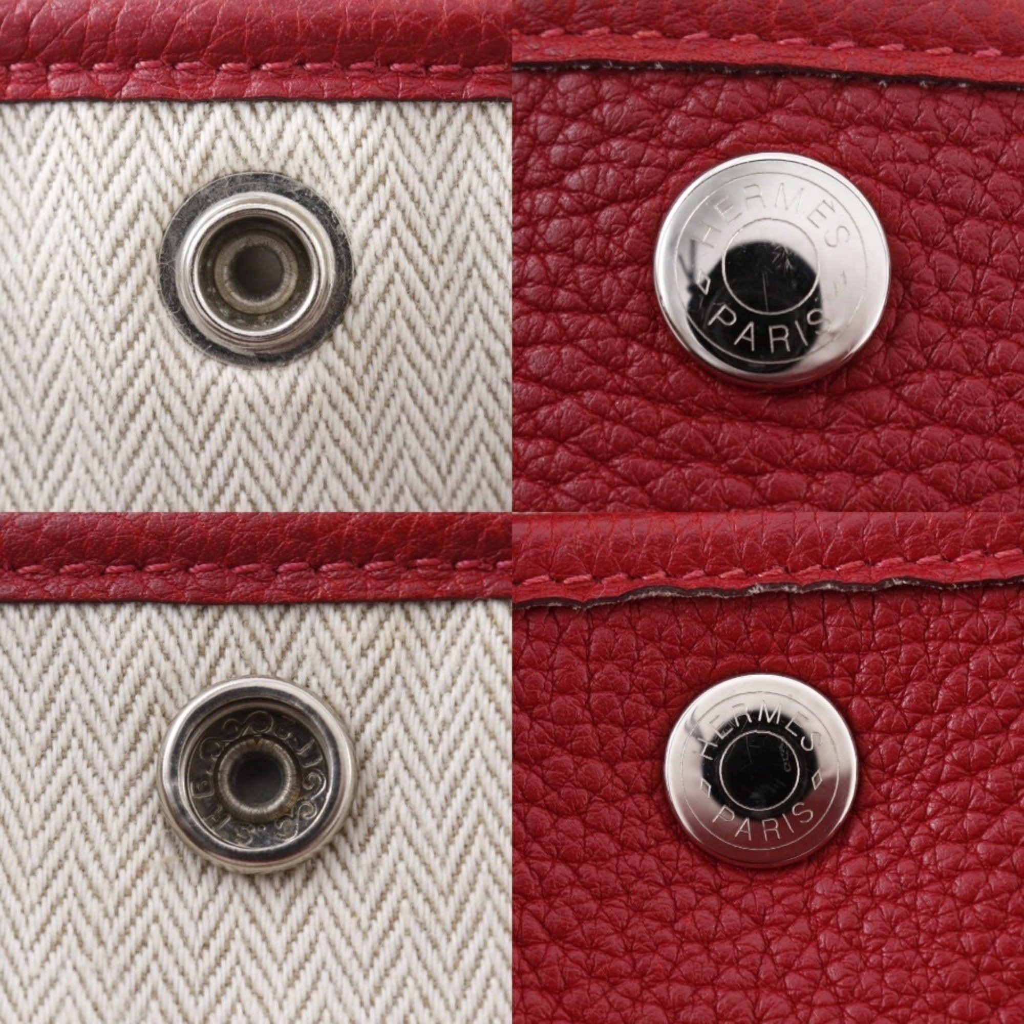 Hermes Hermes Hermès Garden TPM Negonda Handbag, 2015, Red, T-Snap Button, Party TPM, Women's Size ONE SIZE - 13 Thumbnail