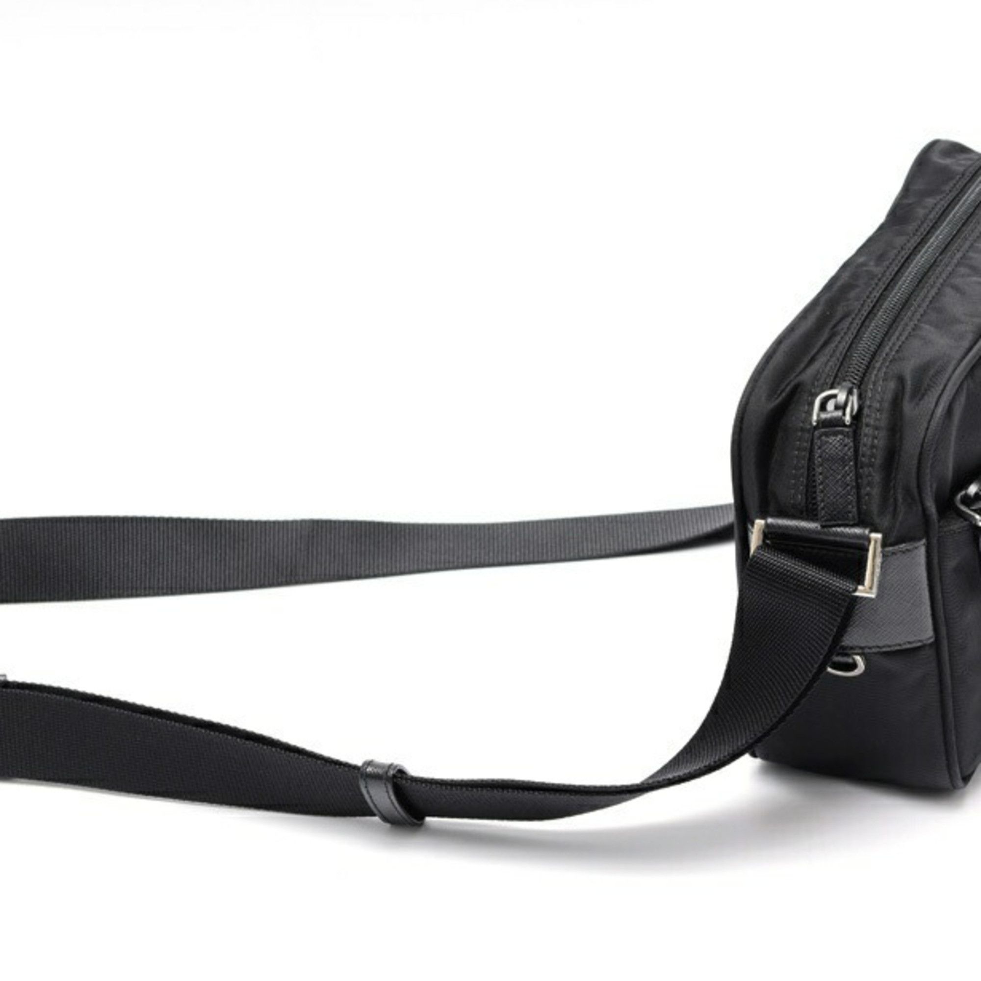 Prada PRADA Shoulder Bag Camera 1BC167 Nylon Black K-158934 Size ONE SIZE - 2 Thumbnail