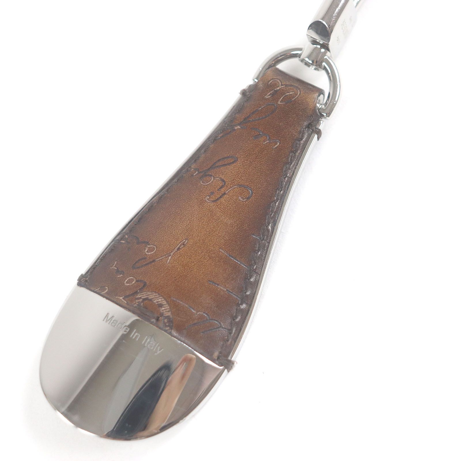 Other Other Berluti Calligraphy Scritto Leather Shoehorn Leather Other DUTY FREE for USA Size ONE SIZE - 3 Thumbnail