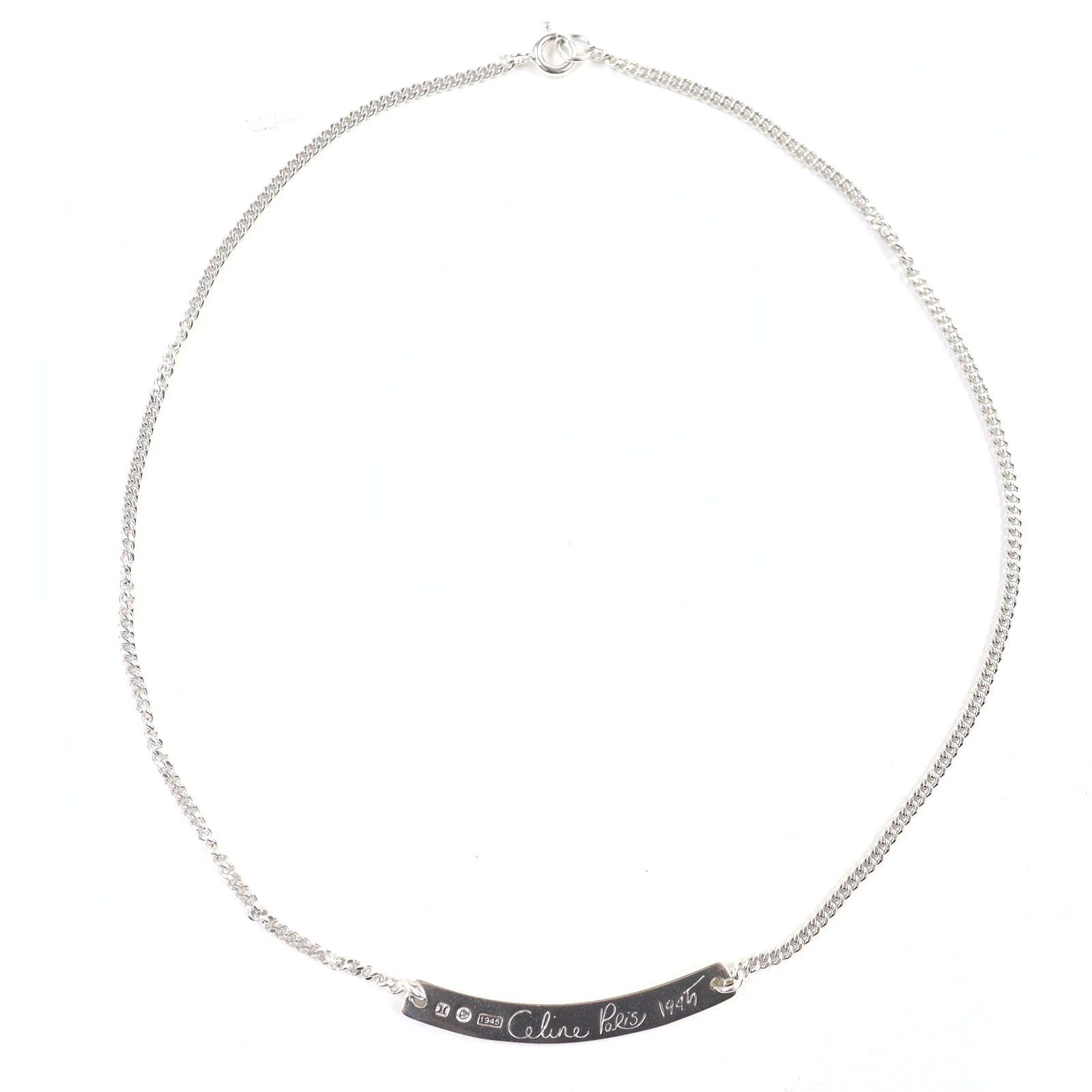 Celine Celine Celine Macadam SV925 Necklace Pendant Metal Necklace DUTY FREE for USA Size ONE SIZE - 2 Thumbnail