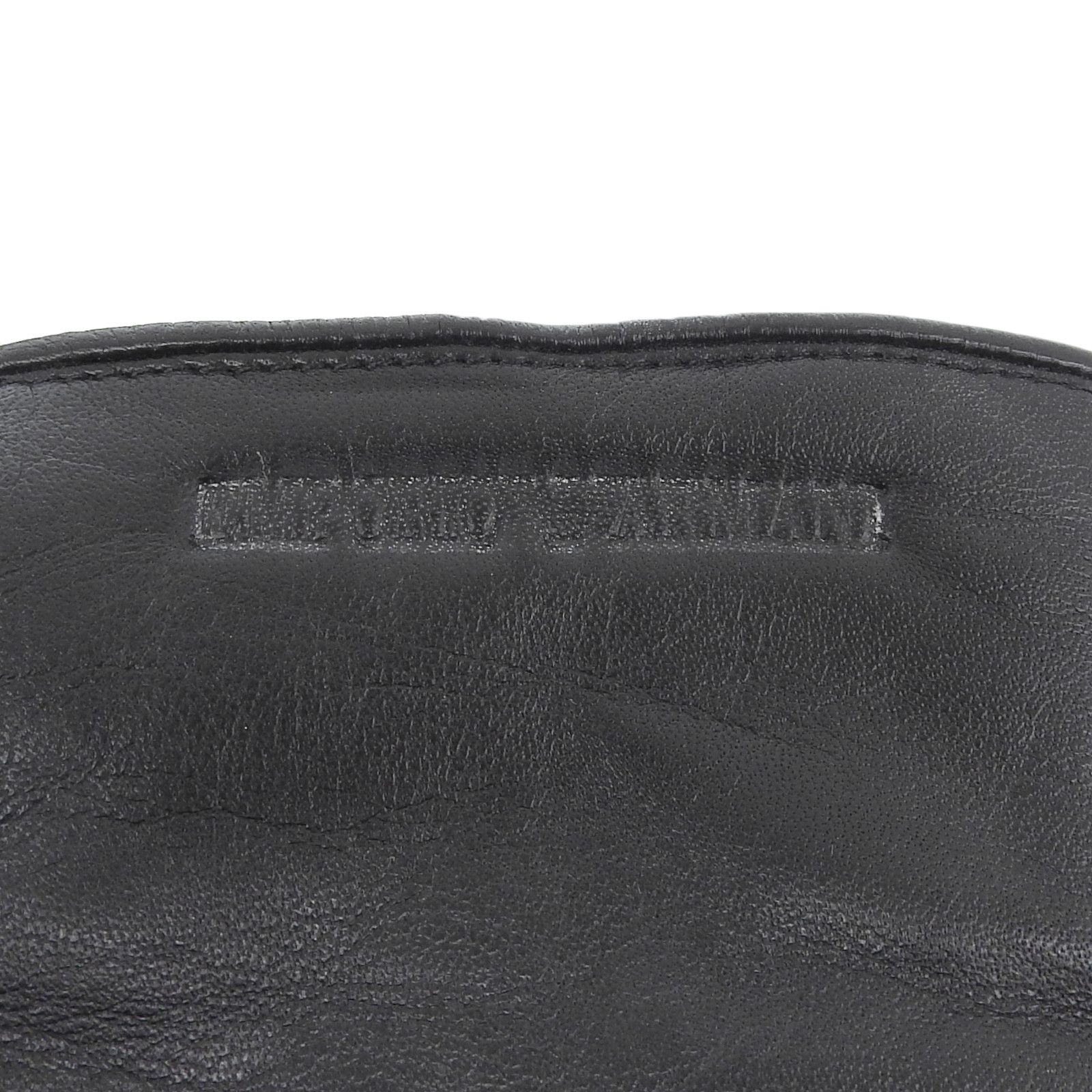 Armani Armani Emporio Armani Logo-embossed Leather Gloves Leather Gloves 624136 13728 56151 DUTY FREE for USA Size ONE SIZE - 4 Thumbnail