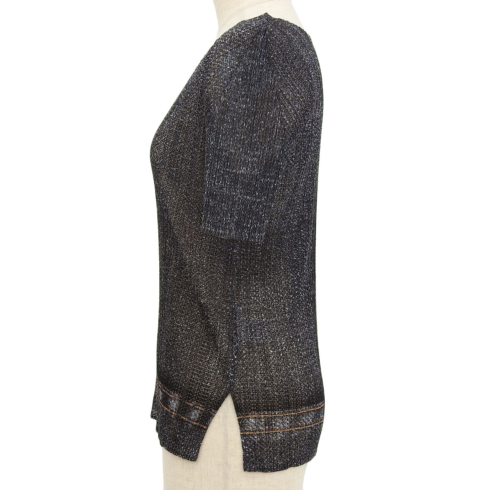 Issey Miyake Issey Miyake PLEATS PLEASE PP13-JK534 T-shirt Denim T-Shirts PP13-JK534 DUTY FREE for USA Size ONE SIZE - 3 Thumbnail